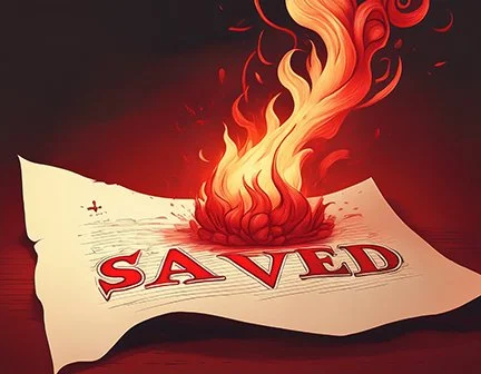 THE PAPER AND THE FLAME