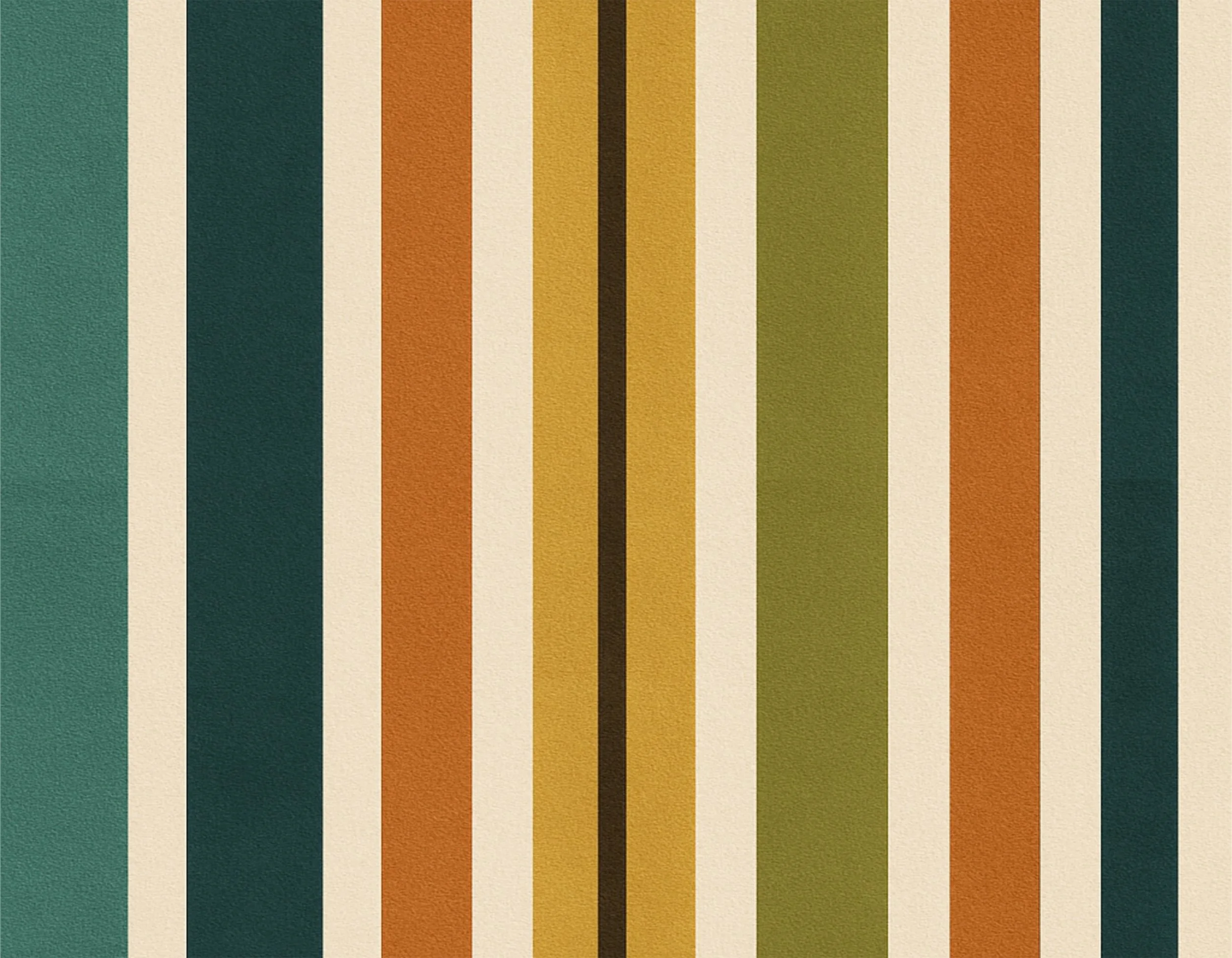 striped placemat