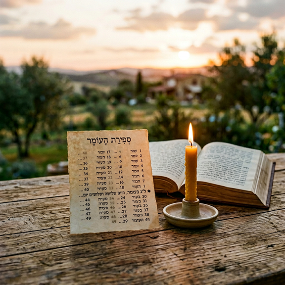 Counting the Omer: Living the Days Between Redemption and Revelation