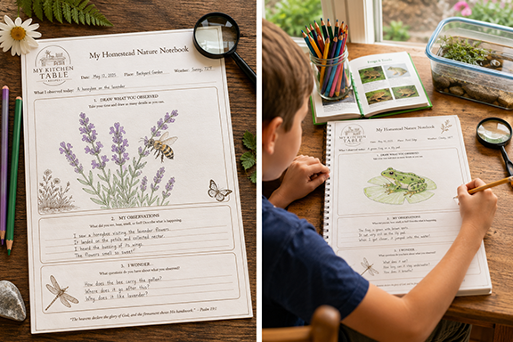 Keeping A Nature Notebook