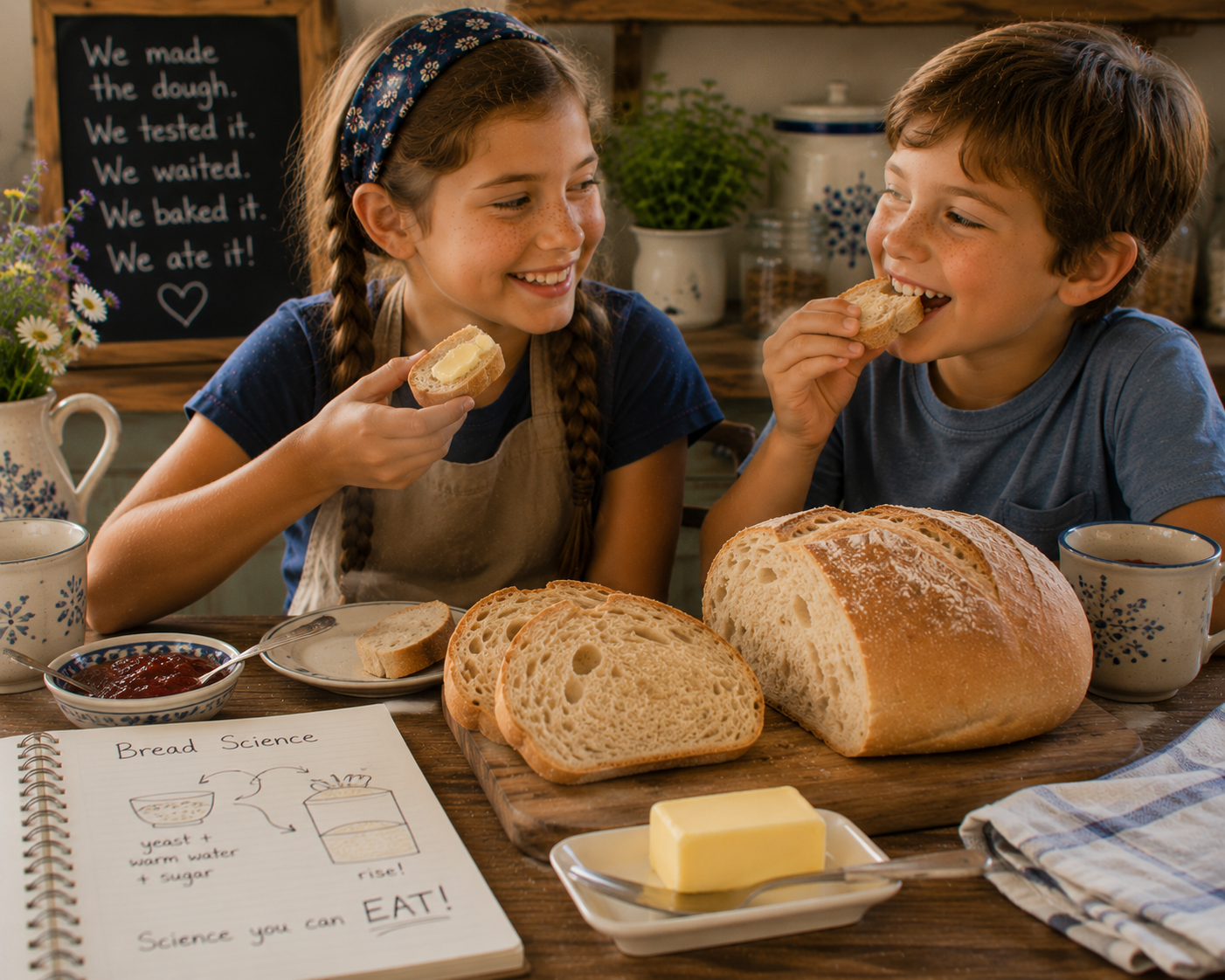 Kitchen Science: Yeast &amp; Bread