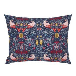 Pink Birds  Lumbar Pillow.jpeg
