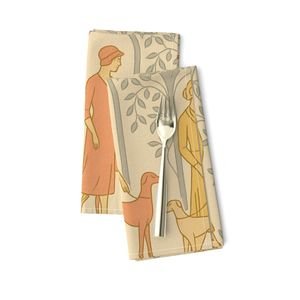 Ladies with dogs napkin.jpeg
