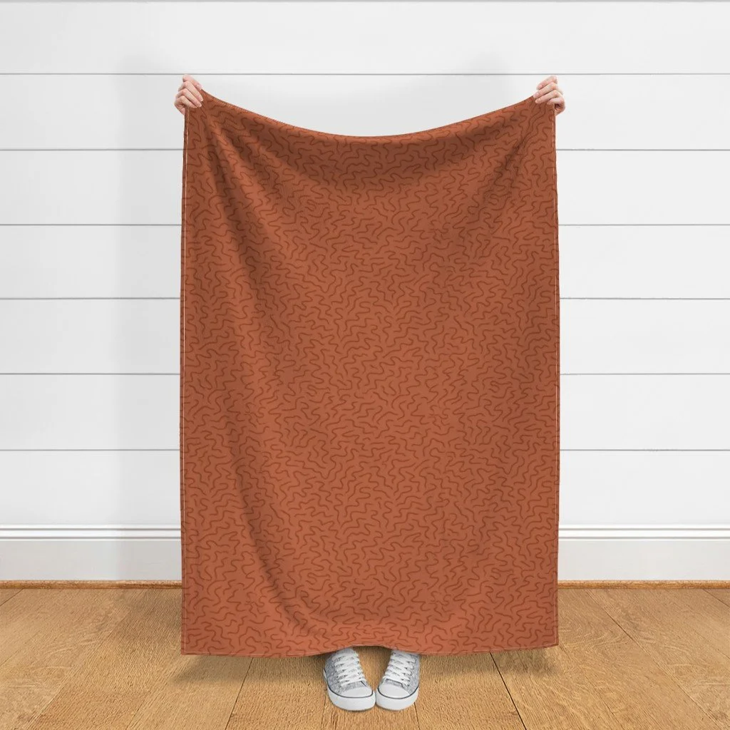 Tone-on-Tone Rust TextureThrow Blanket.jpeg