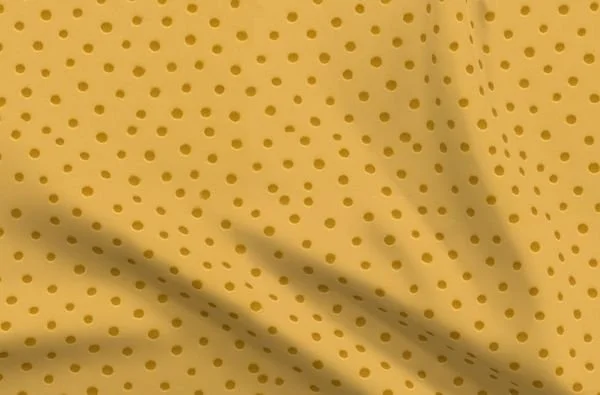 Mustard Dot Pattern Fabric.jpeg