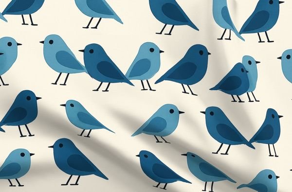 Two-Tone Bird Clusters Fabric.jpeg