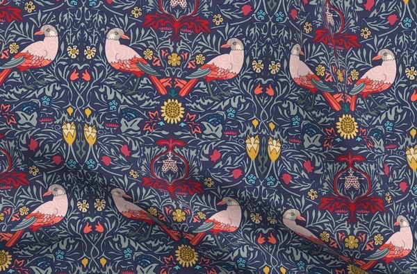 Pink Birds Fabric.jpeg