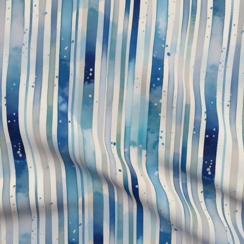 Rainy Blue Stripes