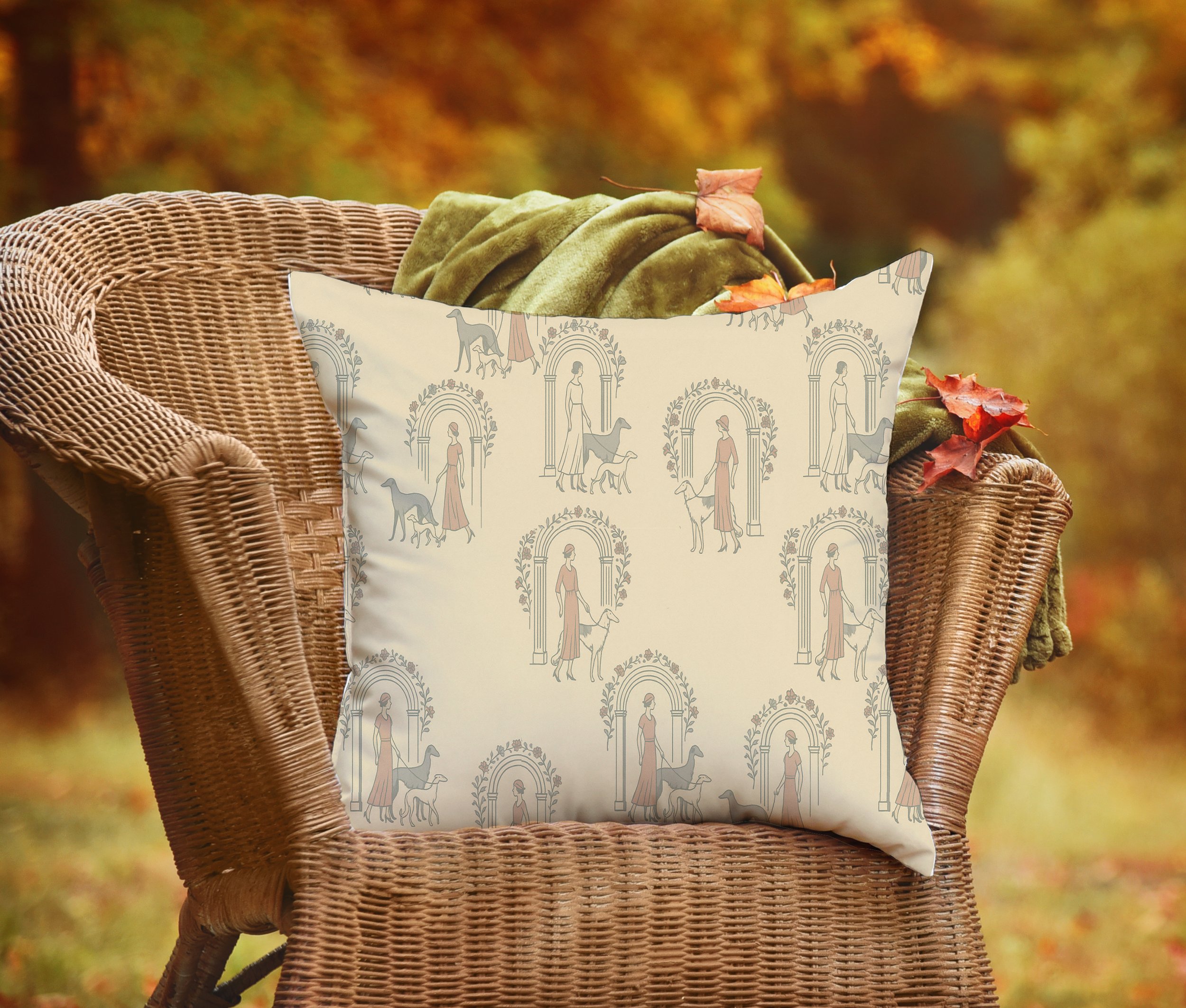 Afternoon Promedane pillow on wicker chair.jpg