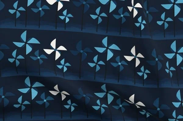 Midnight Pinwheel Parade Border Fabric.jpeg