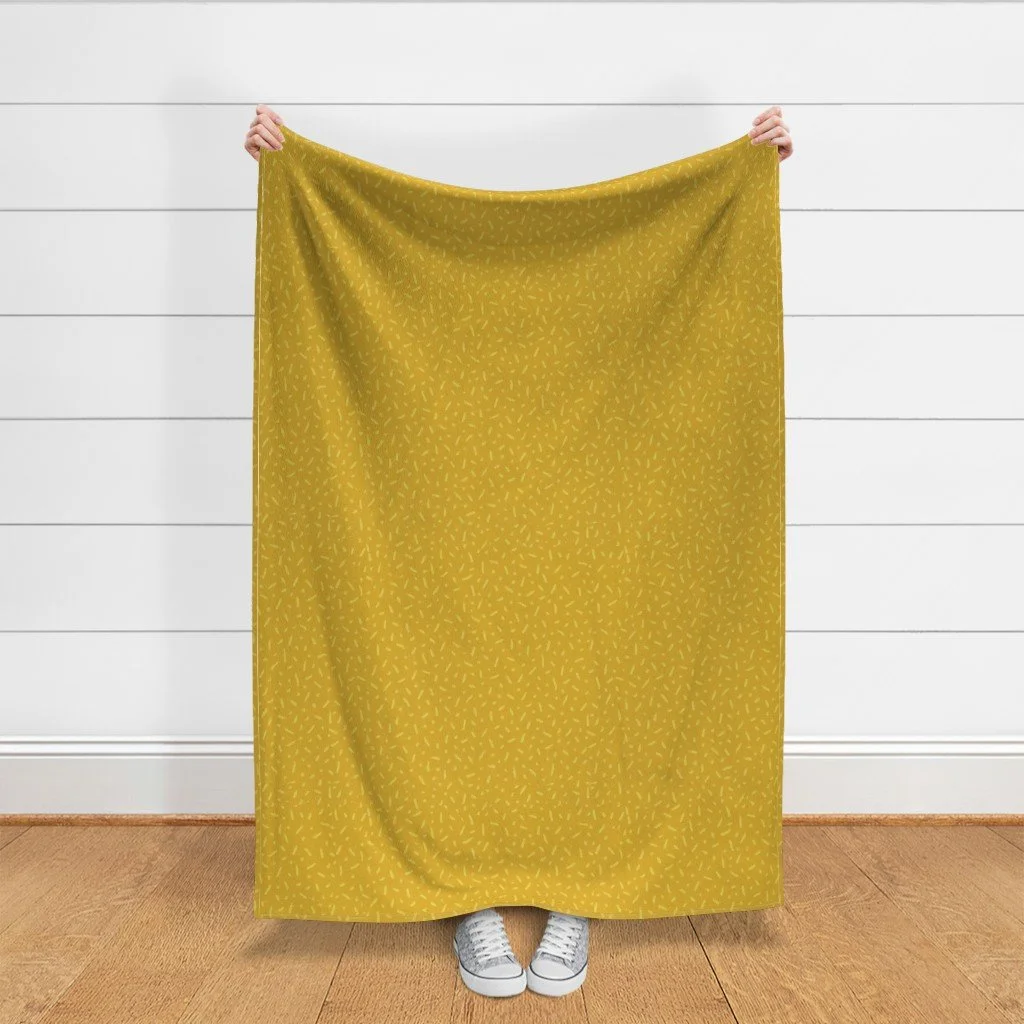 Tone-on-Tone Mustard Blender Throw Blanket.jpeg