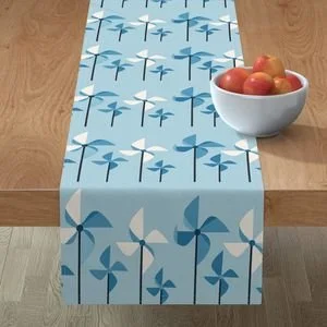 Skyline Pinwheel Stripe Table Runner.jpeg
