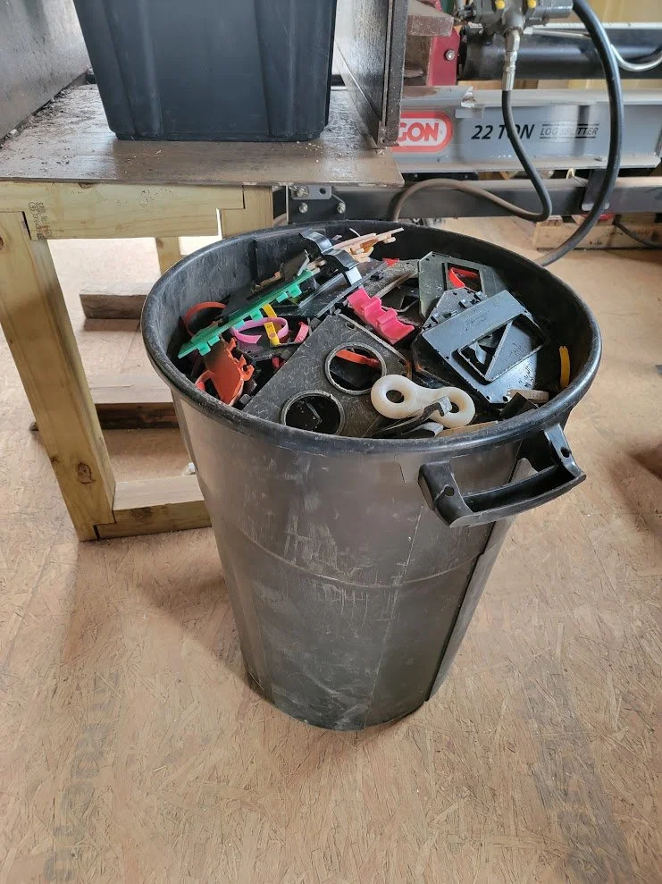 Trap vents removed from traps by OW.