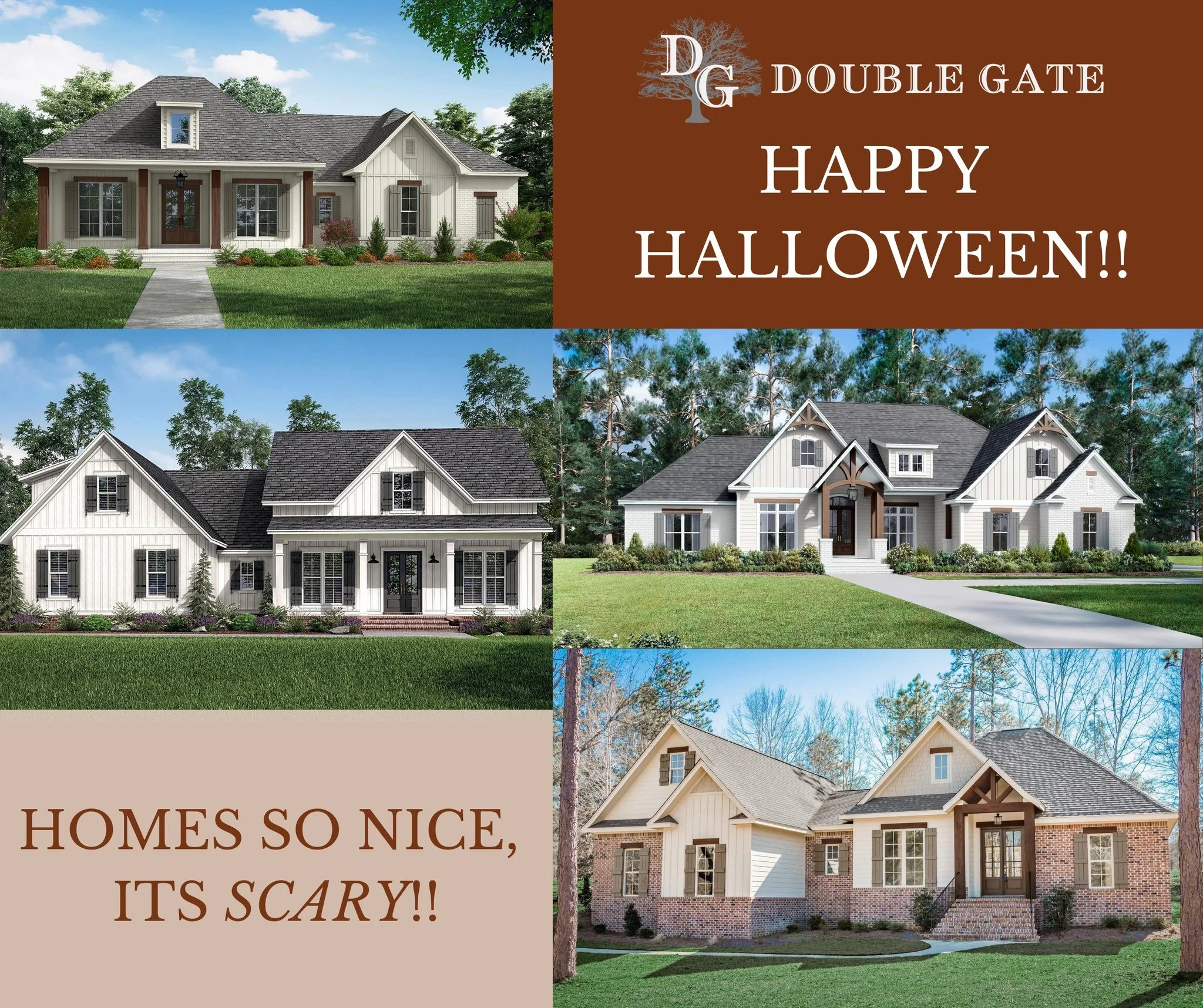 Happy Halloween from your friends at Double Gate!🎃

Be careful or you&rsquo;ll fall under these homes spells &mdash; they are boo-tiful inside and out!👻

#SpookySeasonHomes #NoTricksJustKeys #HalloweenHomes #SpooktacularListings #FallInLoveWithYour