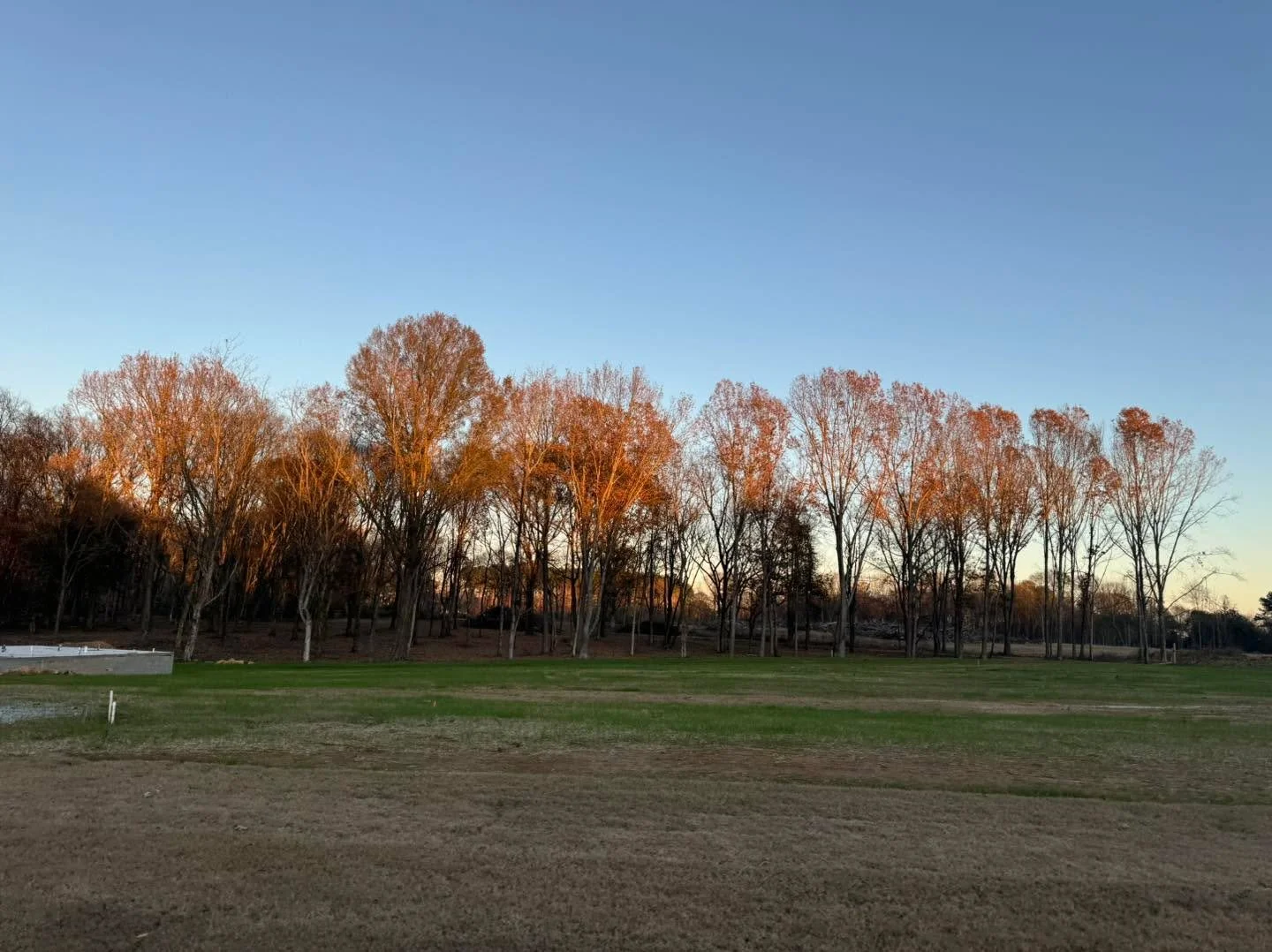 Golden hour at Double Gate ✨

There&rsquo;s something special about watching this place glow as the sun goes down &mdash; a little reminder of the beauty that&rsquo;s coming with every home we build.

Where peaceful evenings and future front-porch me