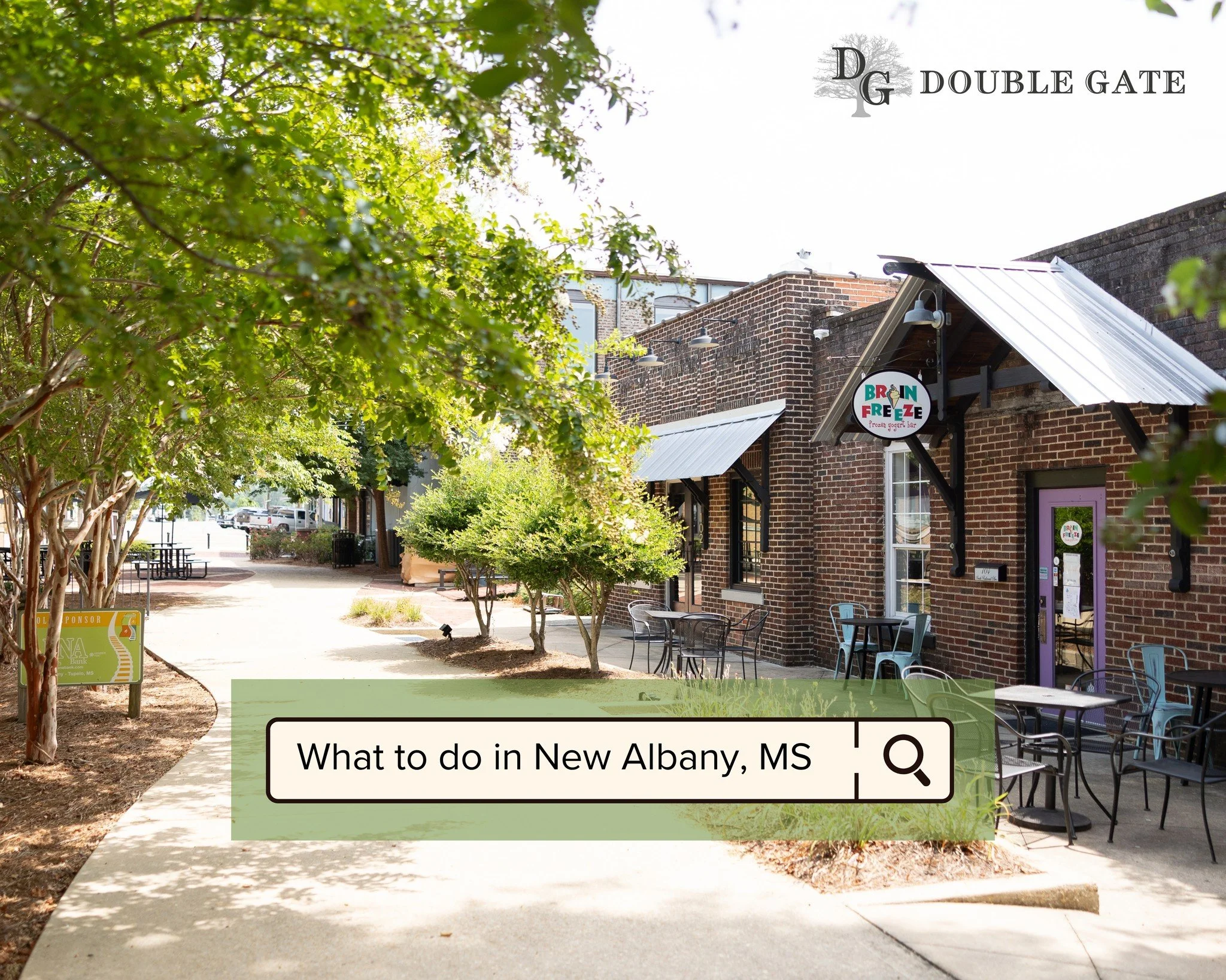 Your go-to guide for all things local 🌳✨💐

 From must-try restaurants to unique shops and can&rsquo;t-miss experiences, New Albany has it all just minutes from Double Gate!!!

Read more here👉 https://www.doublegatenewalbany.com/our-community

#Dou