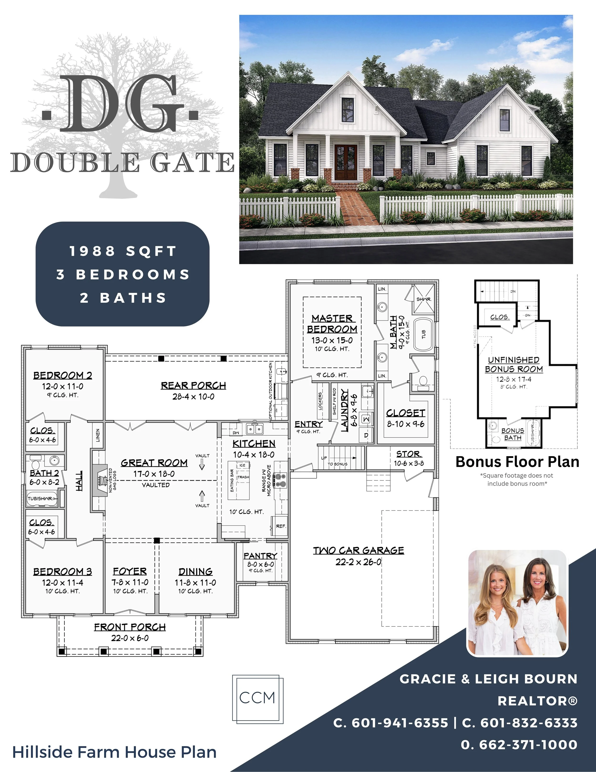 Hillside Farm House Plan