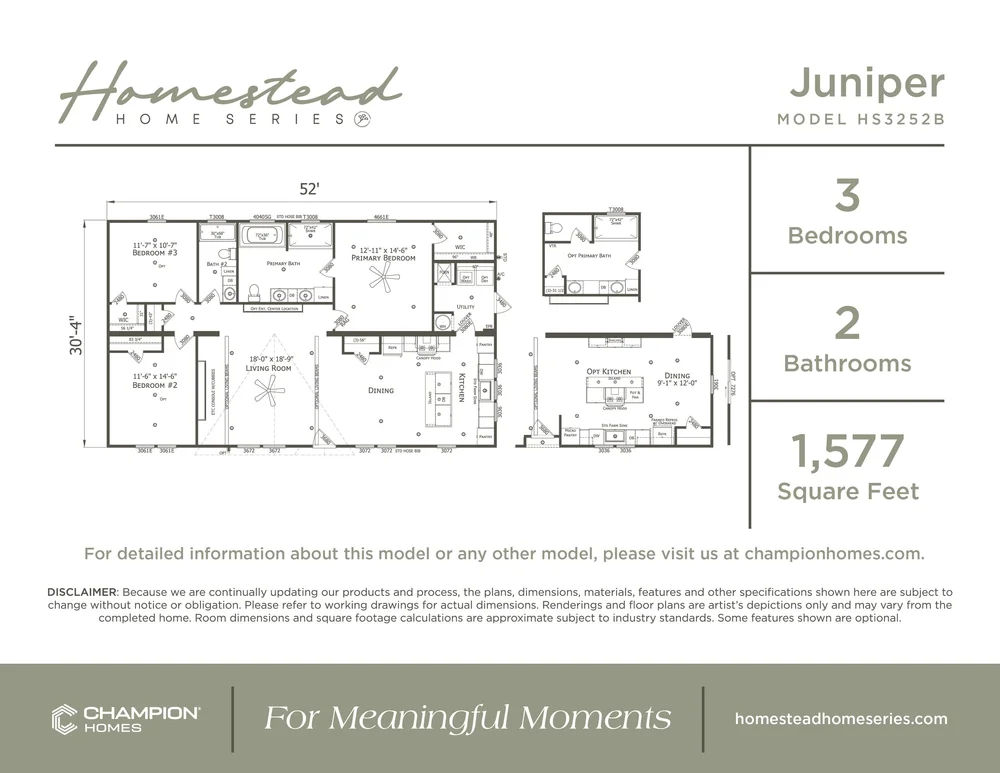 Juniper — Homestead Home Series