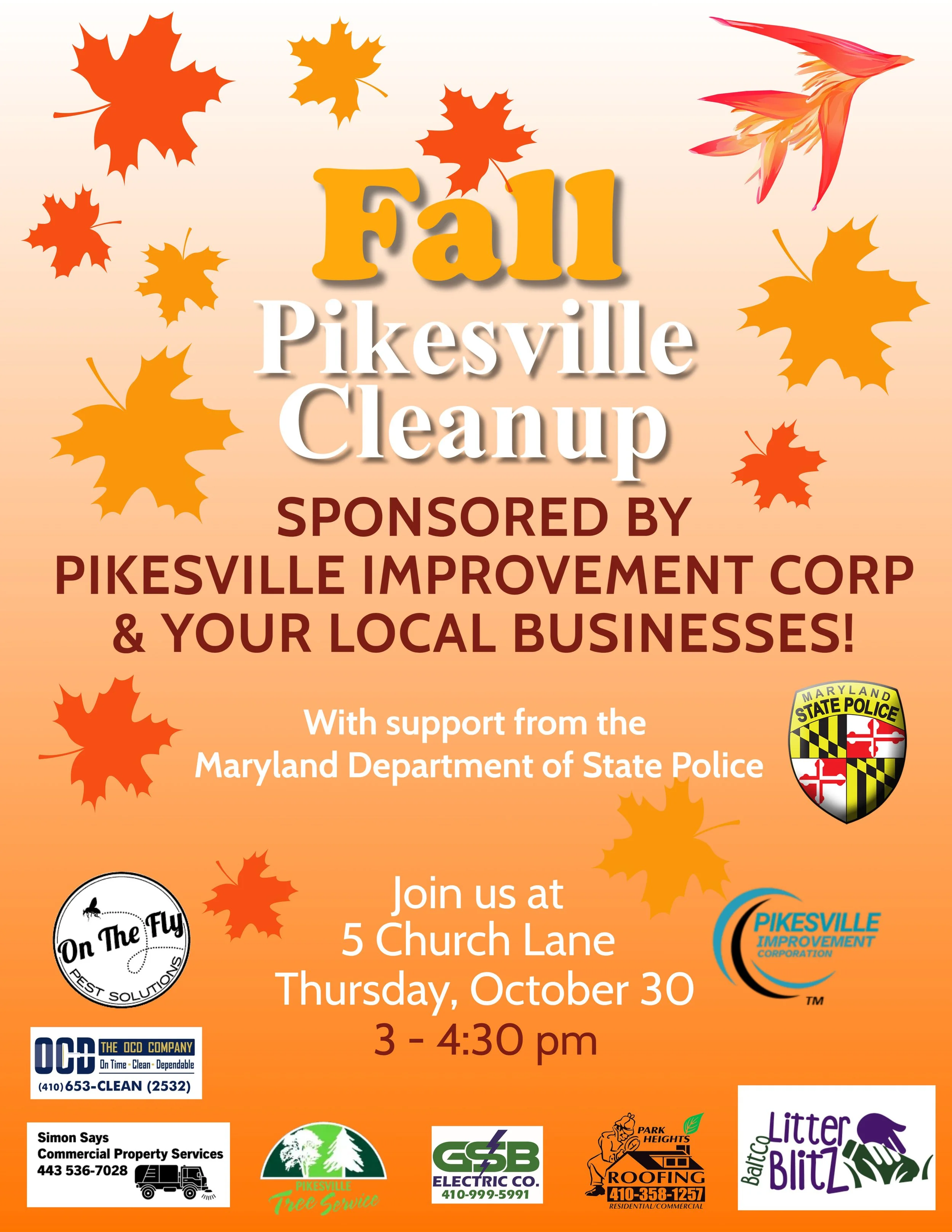 Fall Pikesville Cleanup