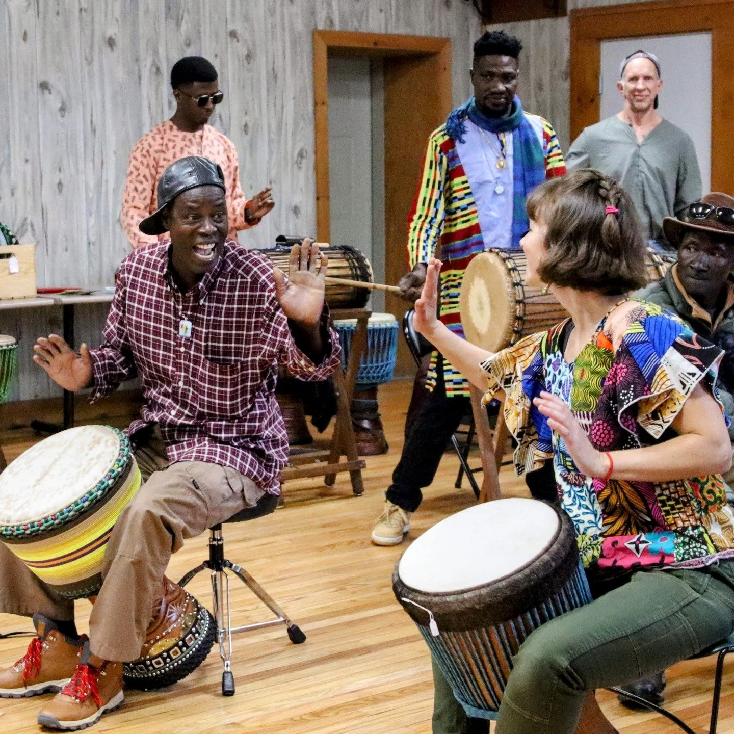 Eid Mubarak dear friends, and a peace-filled Spring Equinox to all!

I am so happy to announce that Malinke Grandmaster Djembefola Bolokada Conde will be in upstate NY to teach five Djembe and Dundun Workshops on April 21 + 22!

All details will be o
