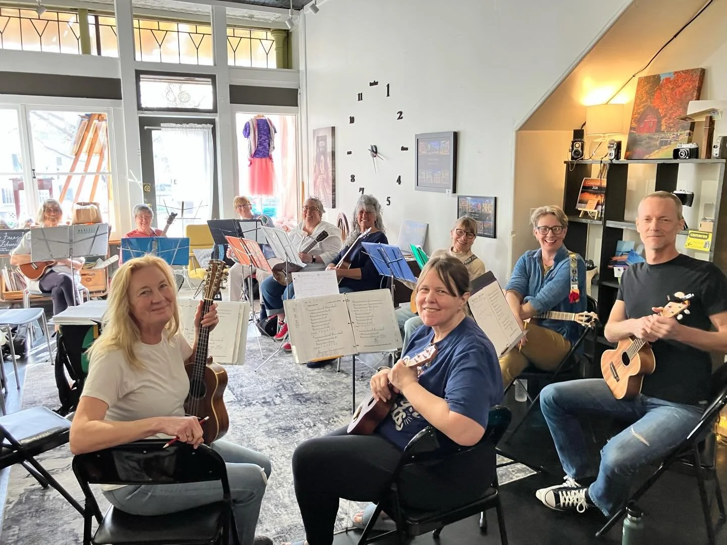 Our beautiful Strum in Joy view 🌞🎶🌈 Summer session begins June 3. Stay tuned!