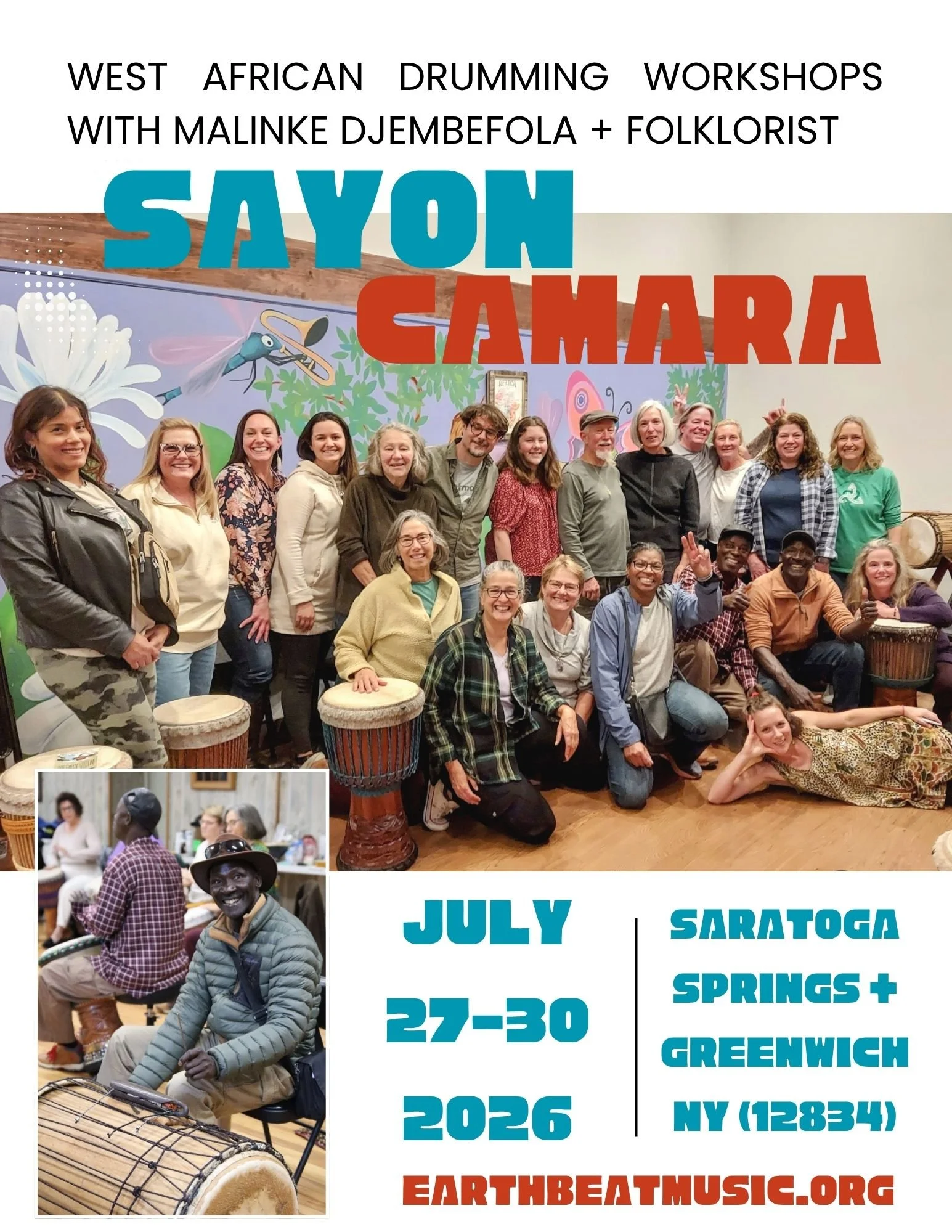 All Levels Dunduns Workshop with Sayon Camara