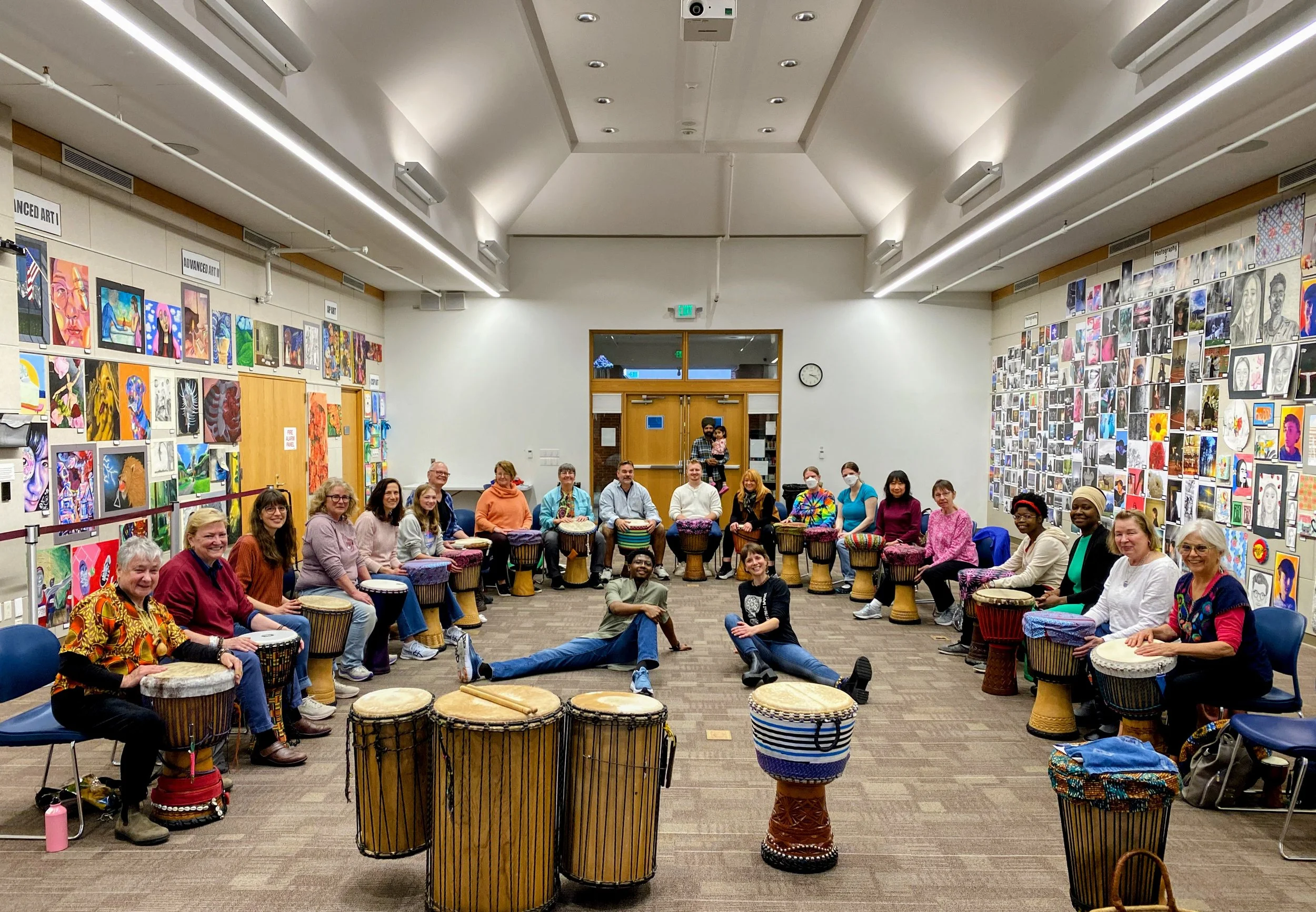 Family West African Drum, Dance &amp; Song Workshop @ Schuylerville Public Library