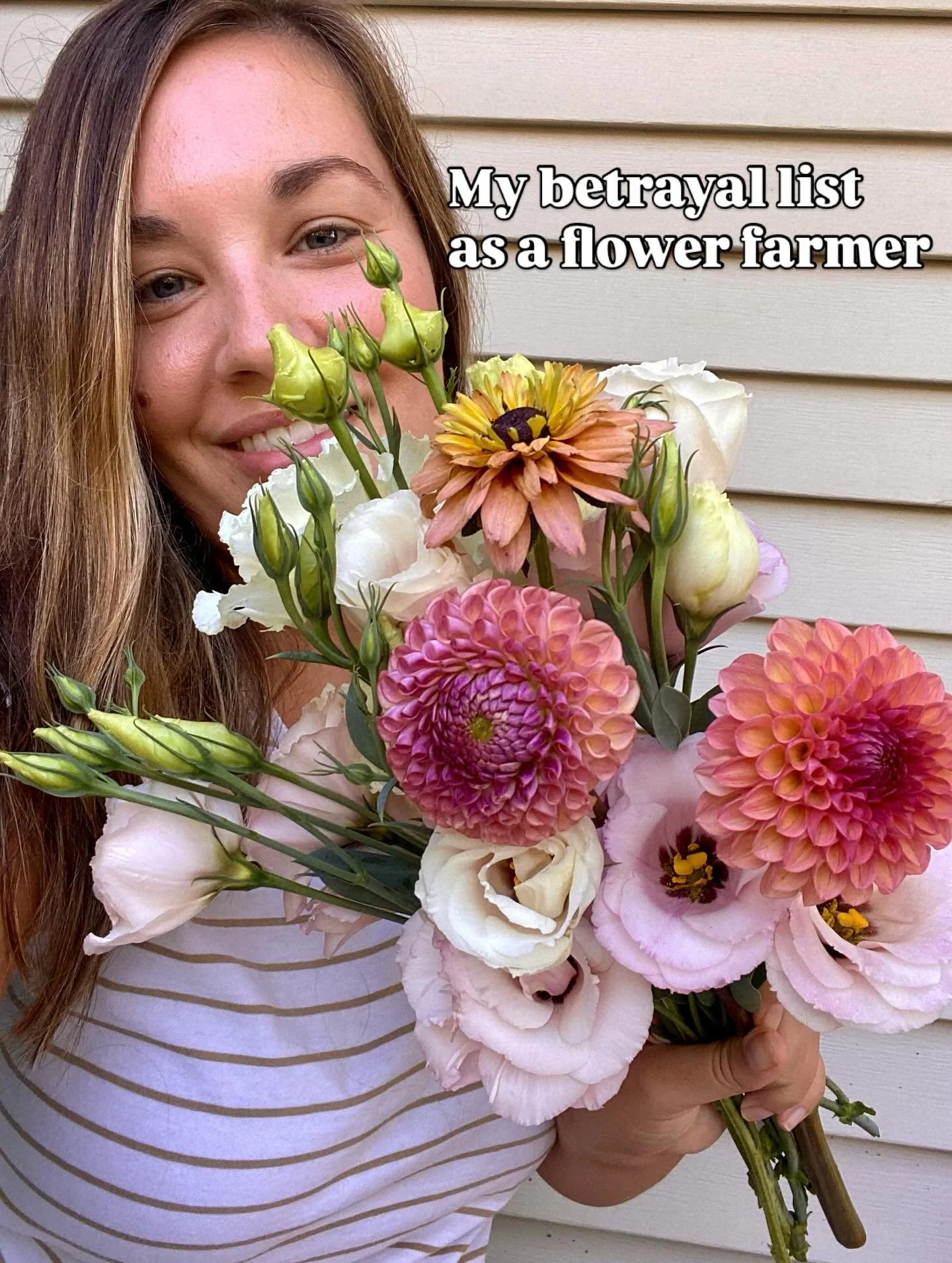 Just a few on the list 😉🌸🌱👩🏼&zwj;🌾🪏

Even with all of these &ldquo;betrayals&rdquo; listed, I LOVE growing flowers for you. 💕

#betrayallisttrend #michigangrown #flowerfarmer #michiganflowerfarm #greatlakesbay