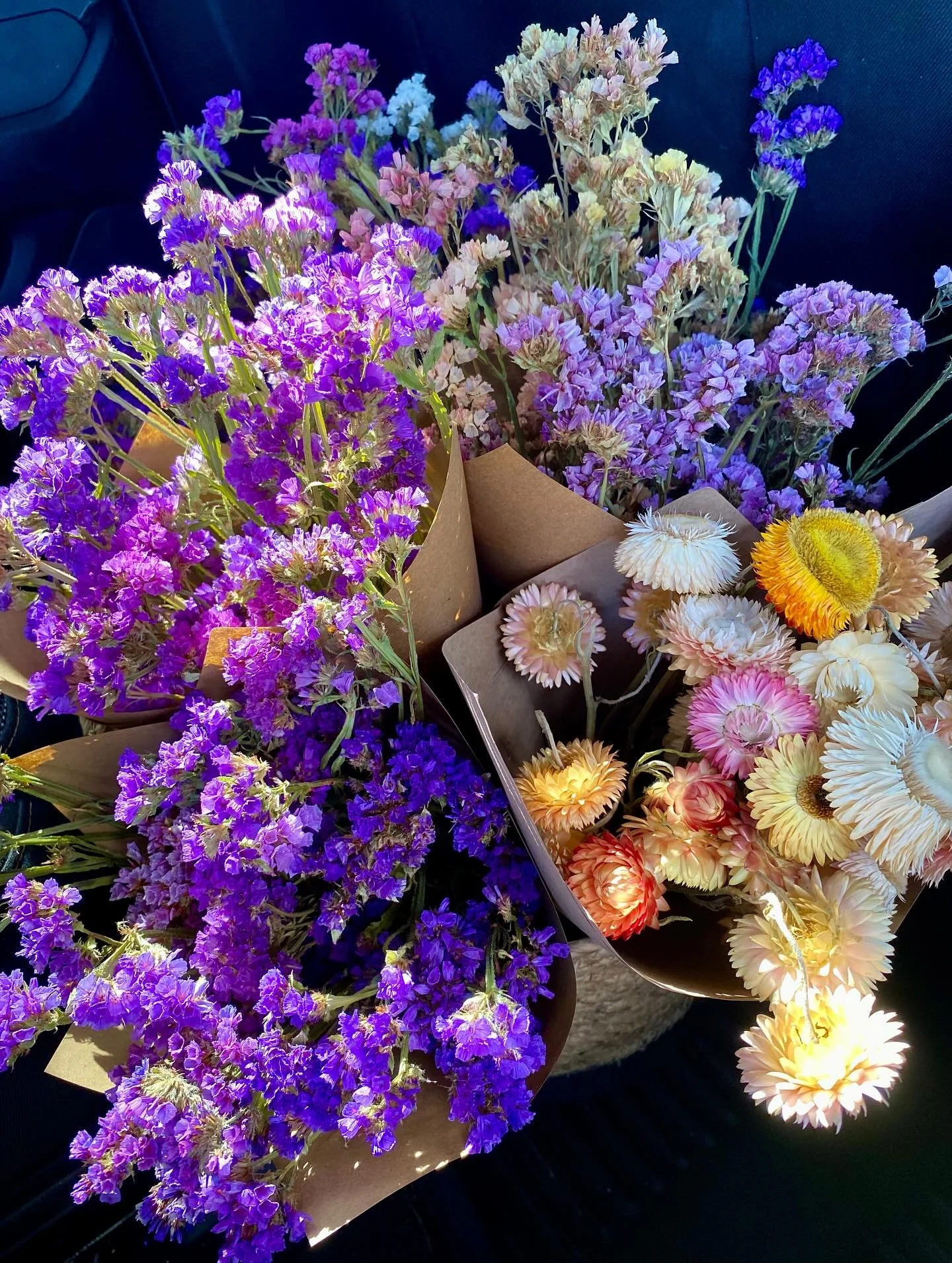 Sent these dried flowers out yesterday. 💐

Dried flowers are a labor of love, and I can&rsquo;t wait to see what is created out of them. 

I may have saved some for myself this year to create something for when it feels like those dark winter days w