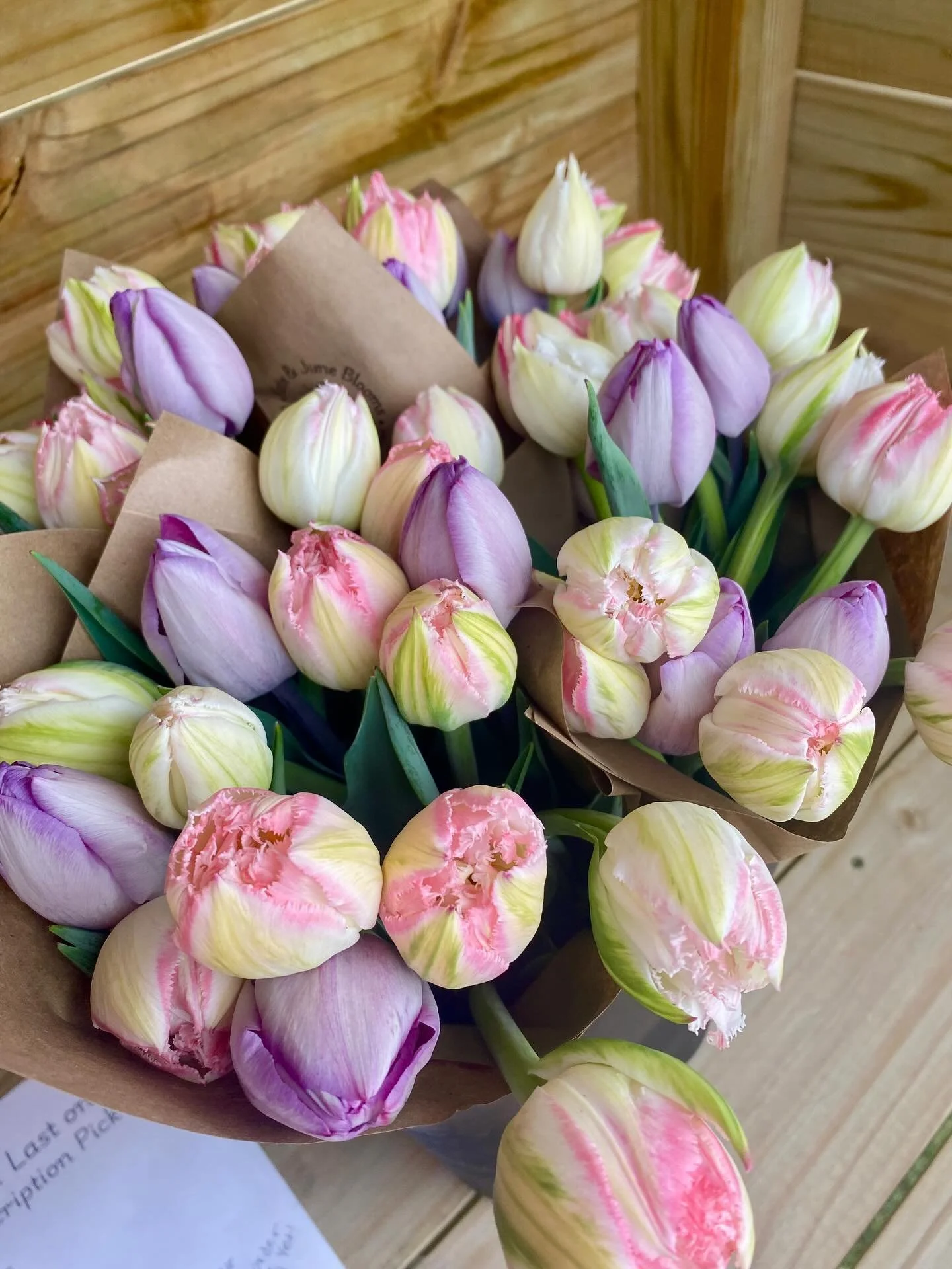 2026 flower subscriptions go on sale in two weeks! 

You can expect tulips, fluffy Lisianthus, dahlias, and many more varieties and colors to brighten each week. 

More to come to our email subscribers. If you&rsquo;re not on our list, sign up on our