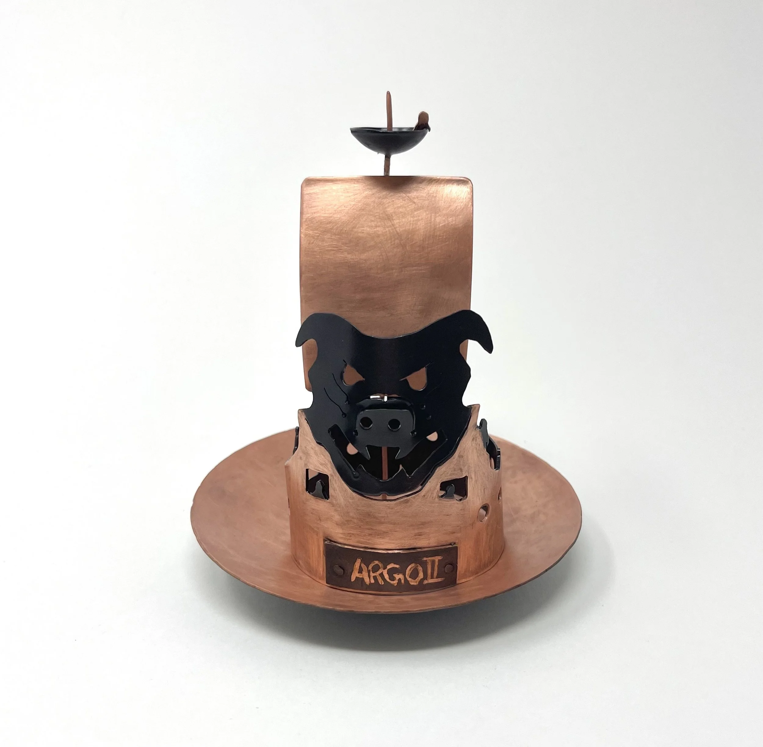 Copper Luminaria "ARGO II"- Assembled