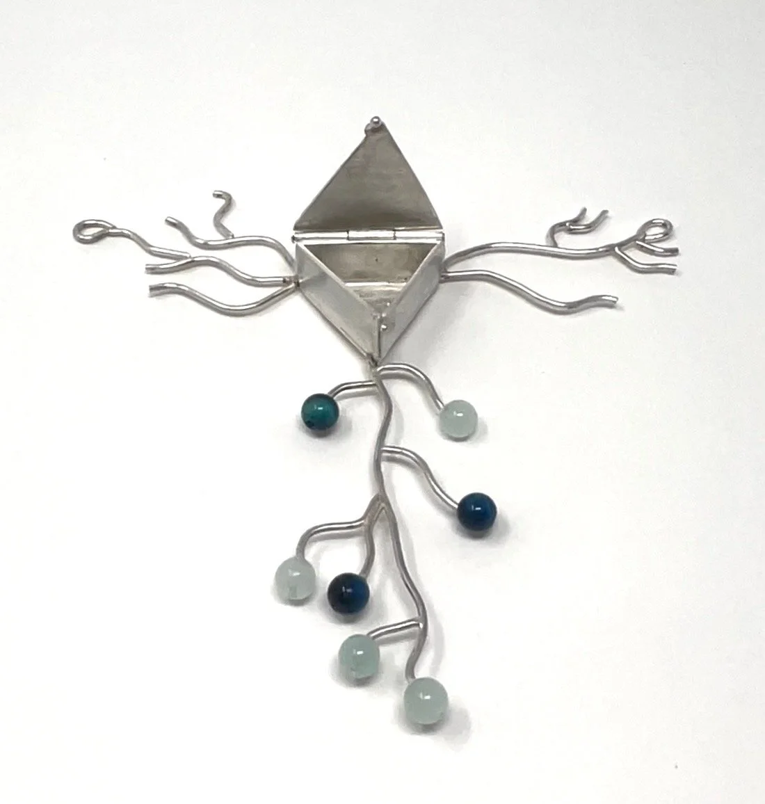 Silver Engram Locket