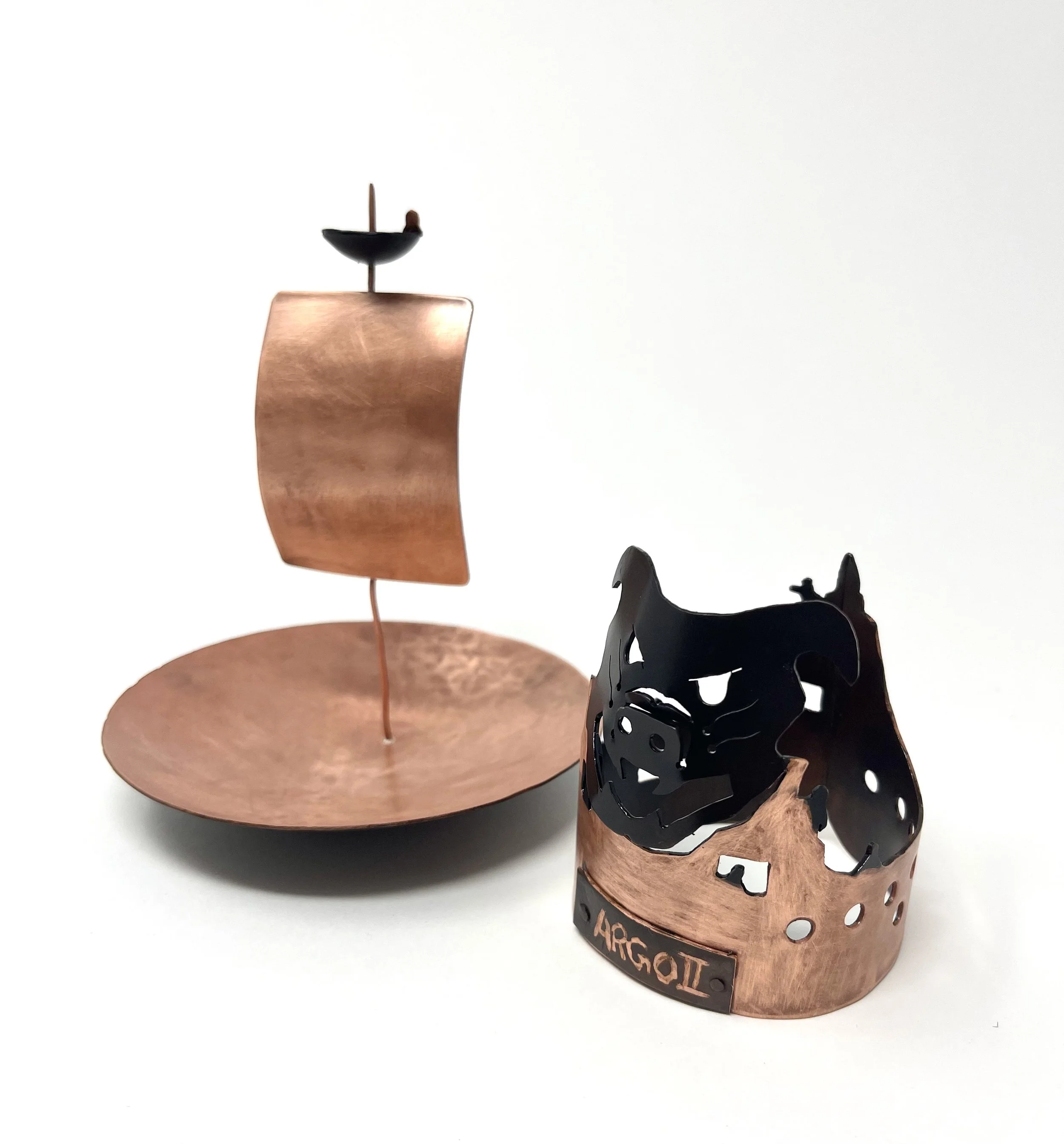 Copper Luminaria "ARGO II"- Apart
