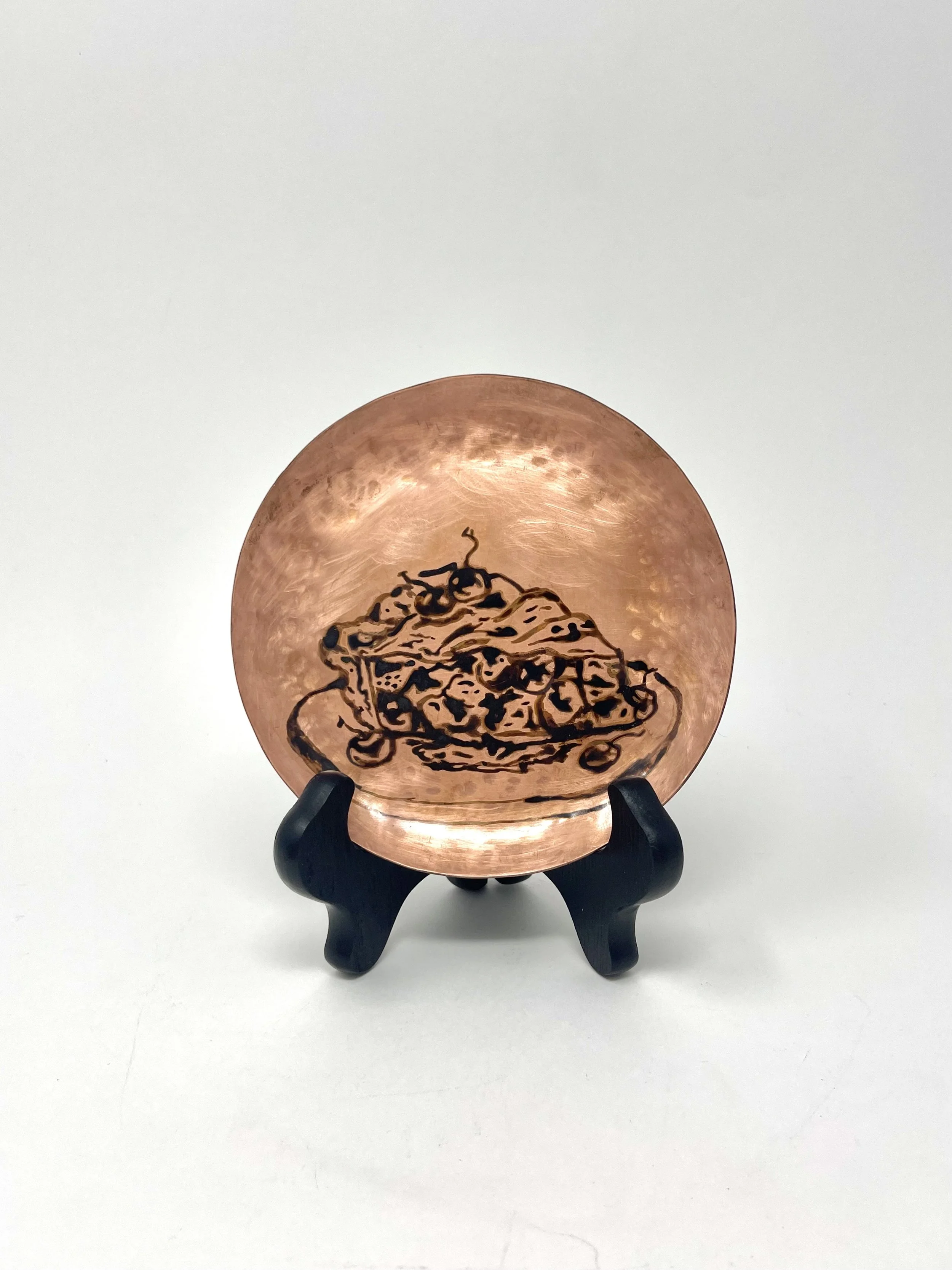 Copper plate- Cherry Pie