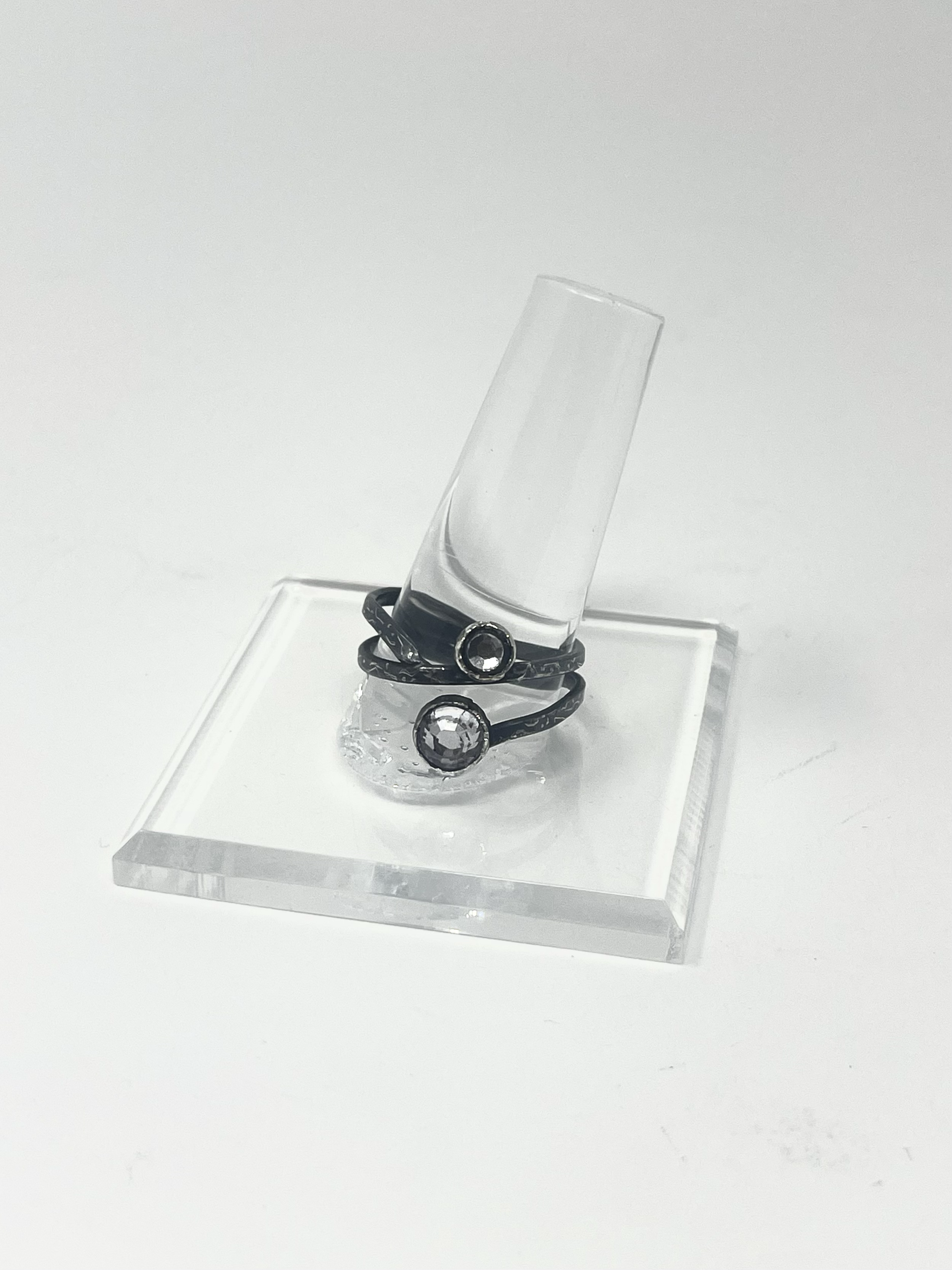 Silver Bezel Ring