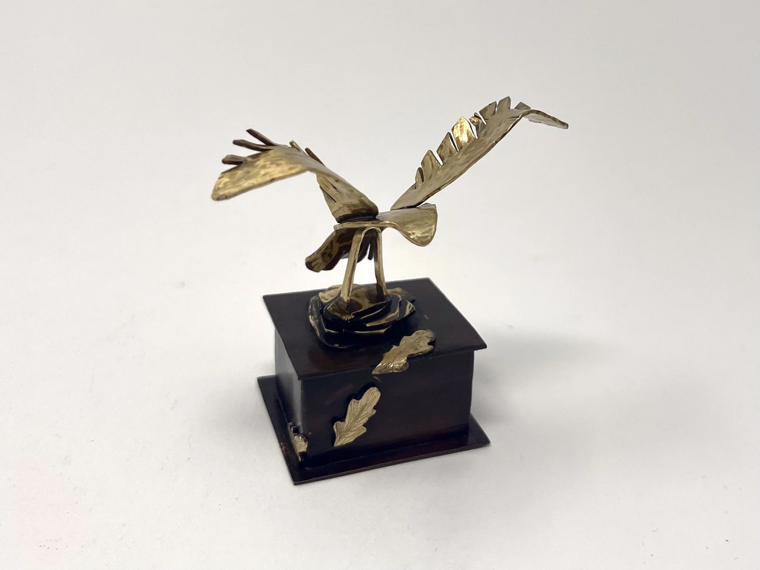 Copper and Brass Falcon Memory Back- Assembled 