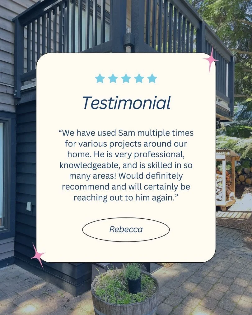 Check out some of our reviews come from past clients who trusted SAW Renovations with their projects 🌟

Getting the job right starts with choosing the right contractor, so if you are planning a renovation or repair, book in early and get your projec