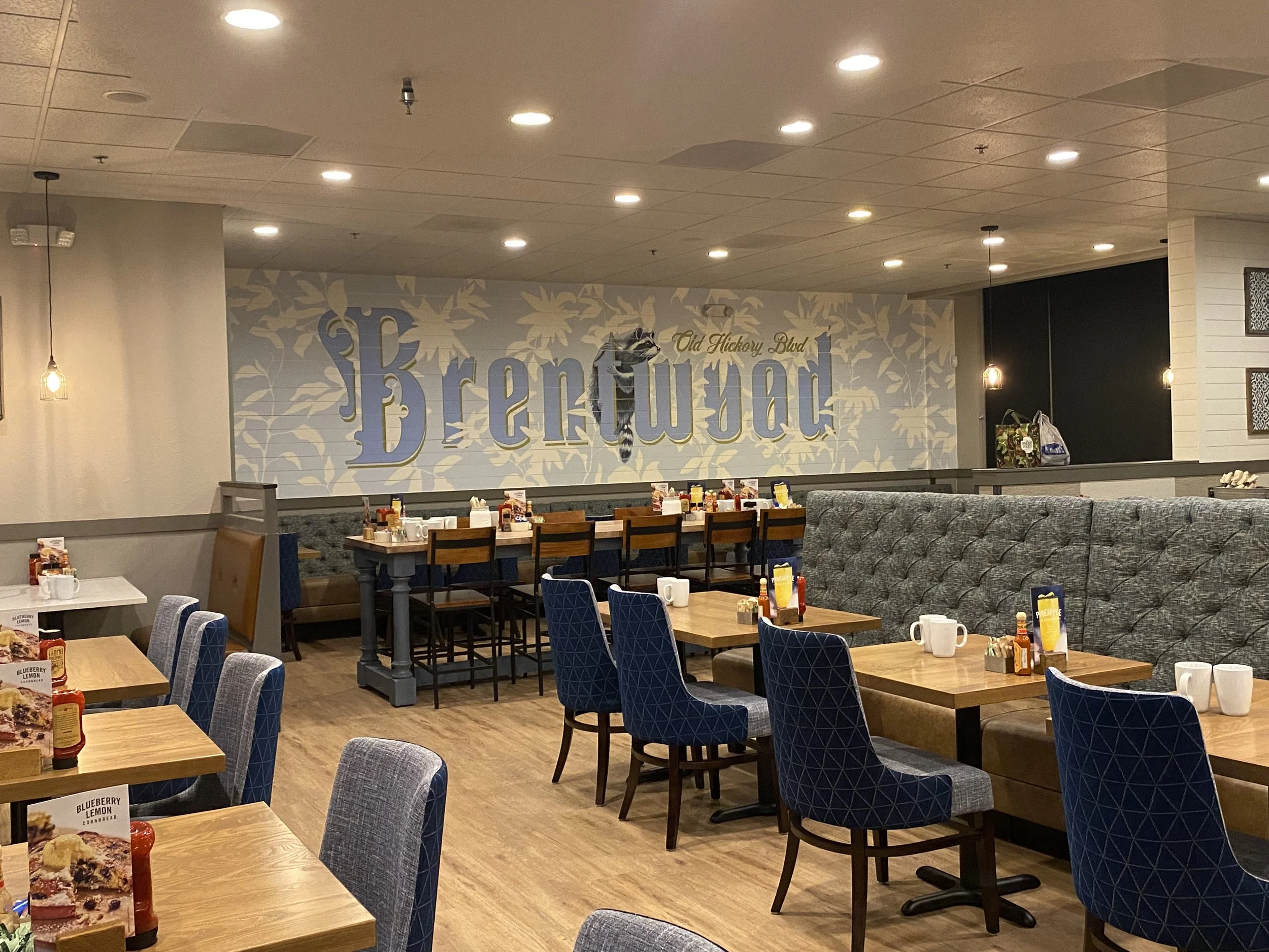 Brentwood TN. Mural  Designed & painted by Sarah G. Sheppard 