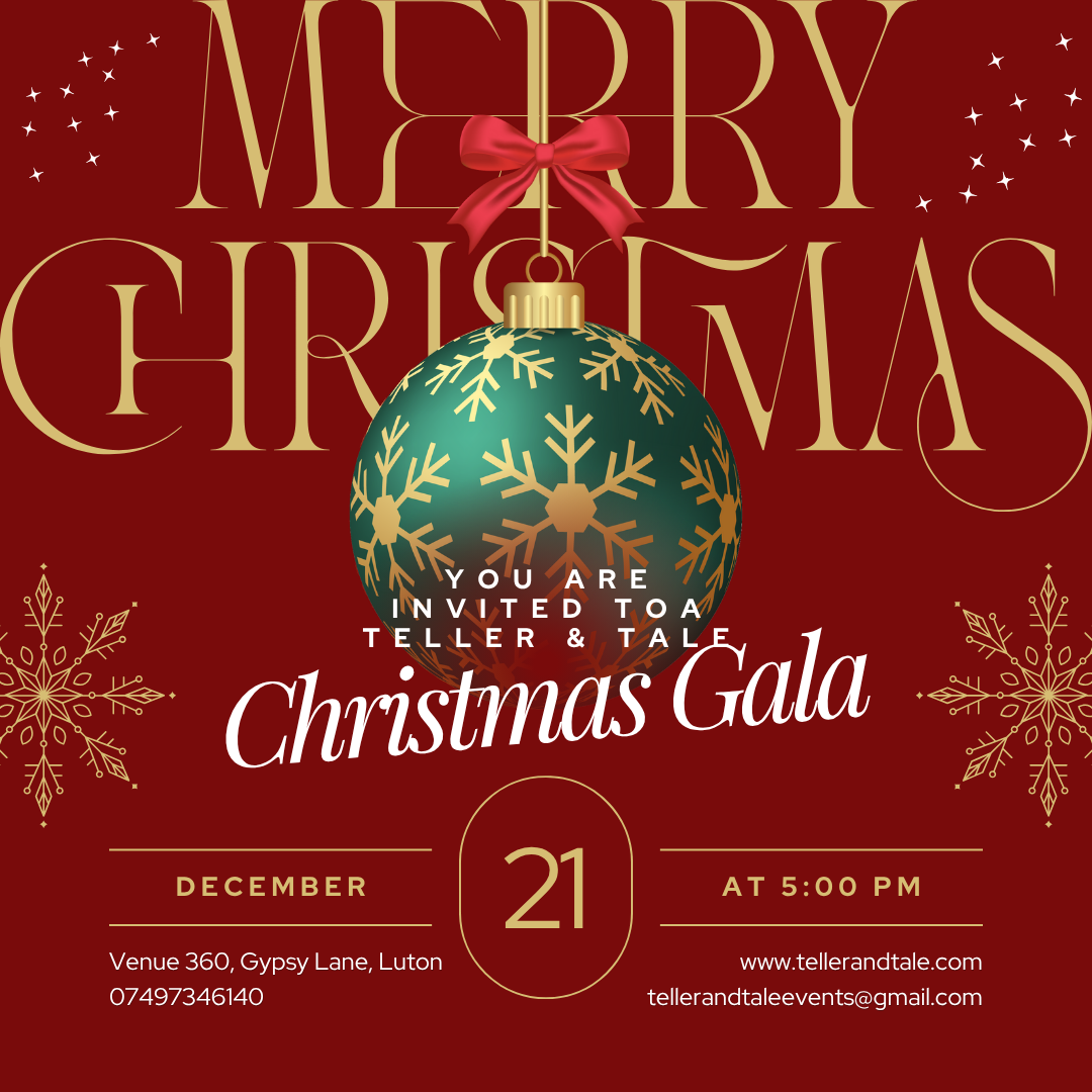 TELLER &amp; TALE FESTIVE BLACK TIE CHRISTMAS GALA