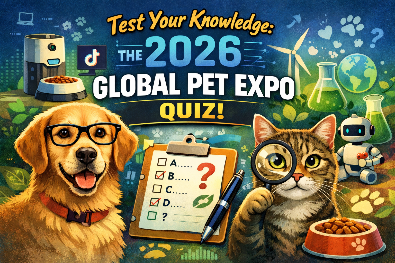 ✅ + ❎ | Test Your Knowledge: The 2026 Global Pet Expo Quiz!