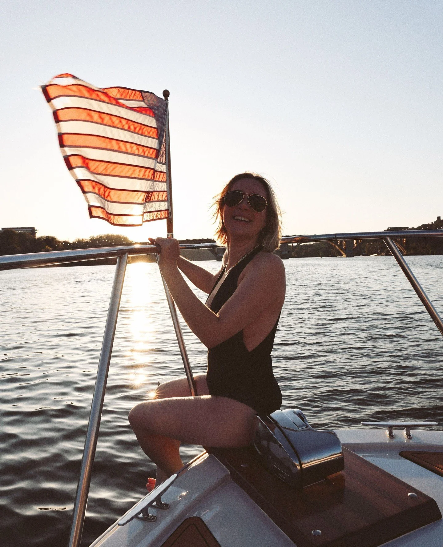 From the teak deck to the city views, American Pie is the perfect backdrop for the best days. Book your spot now 🍒
