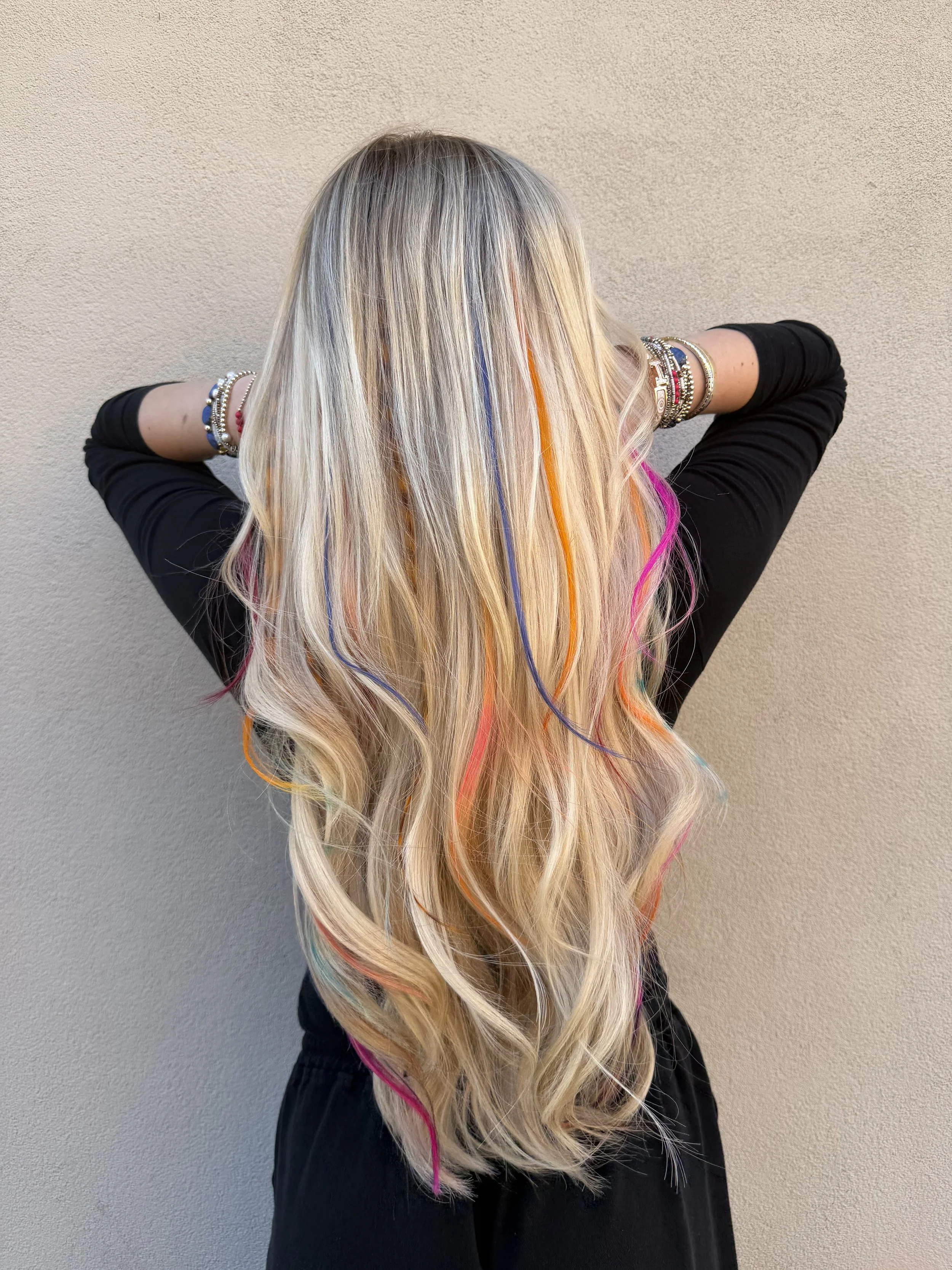 Bellami hair extensions with custom k-tips