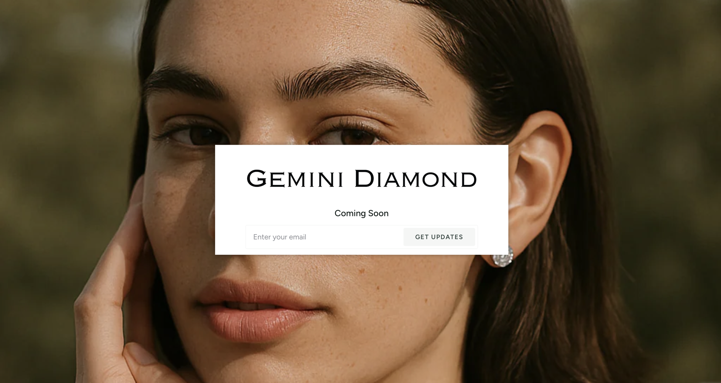Shopify E-commerce Website-Gemini Diamond