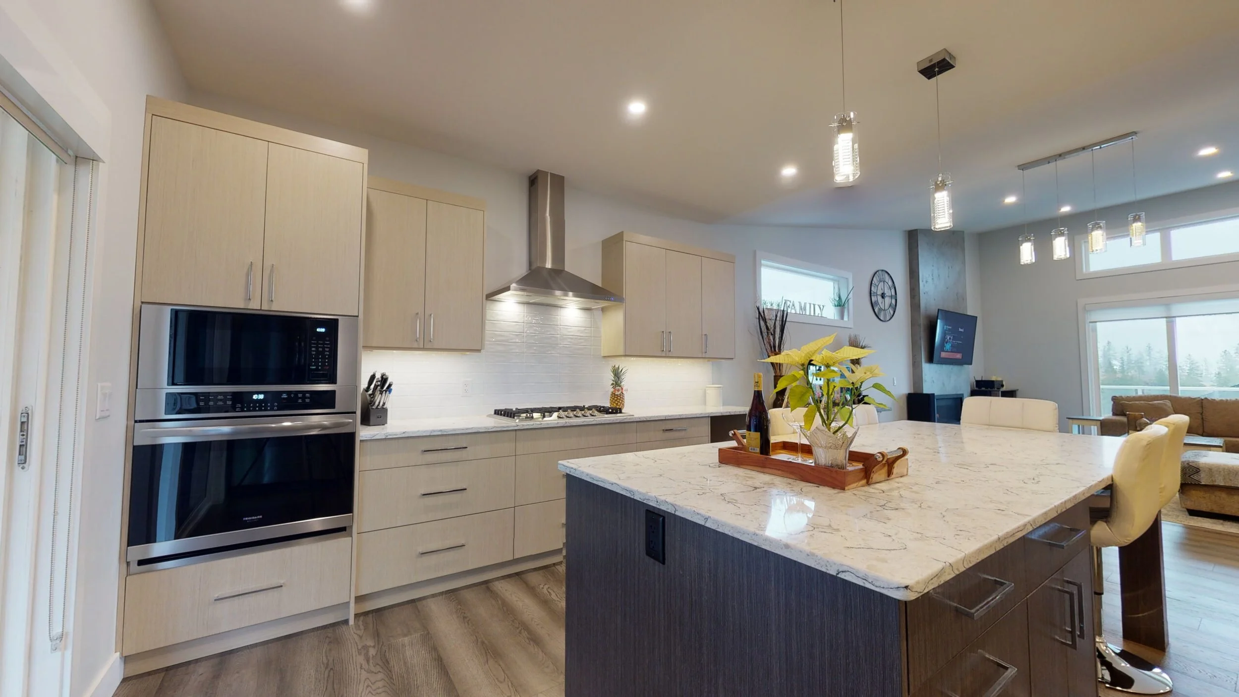 Kitchen. Custom Home Build in Tallus Ridge, Crown Crest Drive, West Kelowna by Pure Build Construction. 