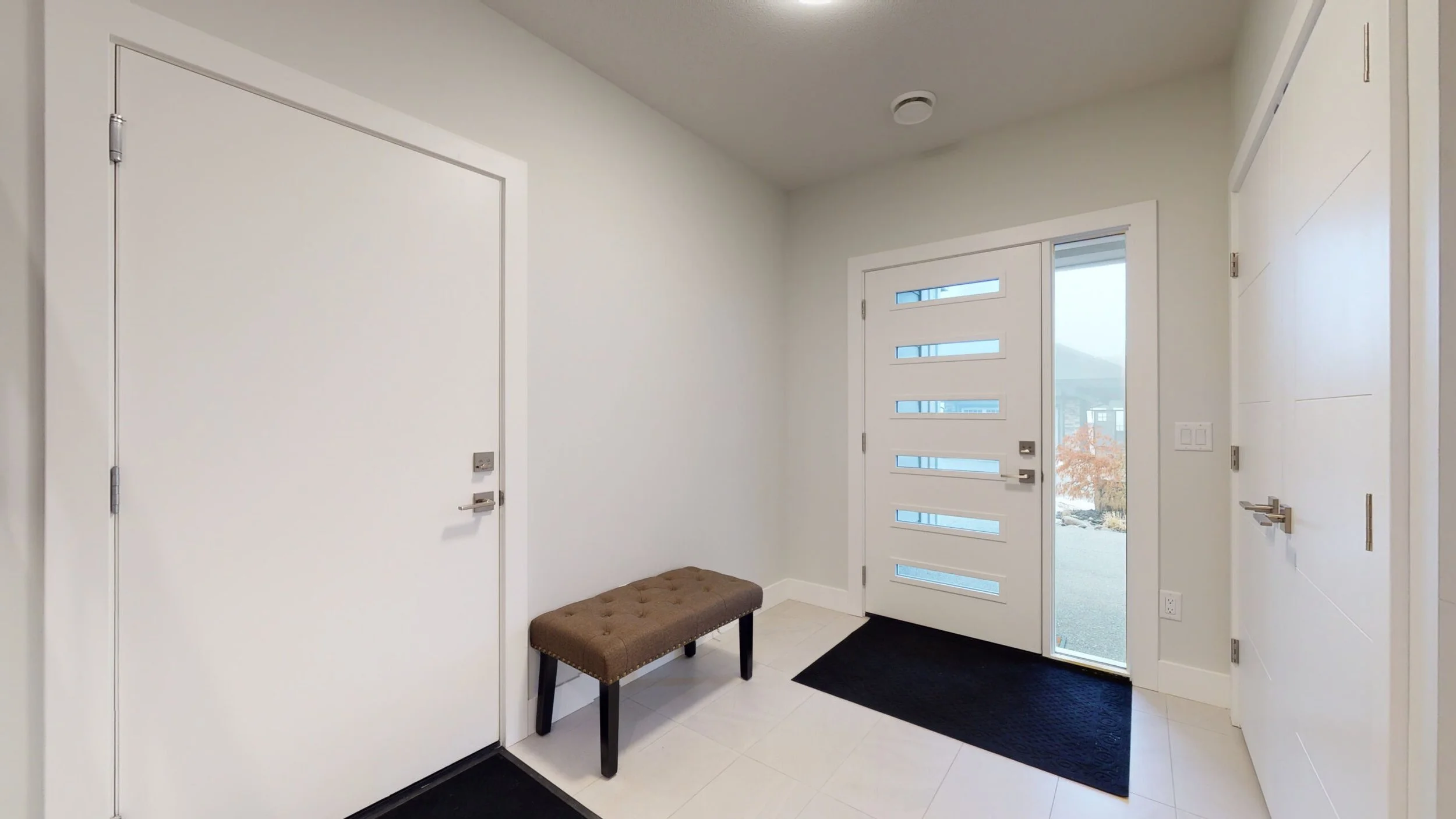 Entryway. Custom Home Build in Tallus Ridge, Crown Crest Drive, West Kelowna by Pure Build Construction. 