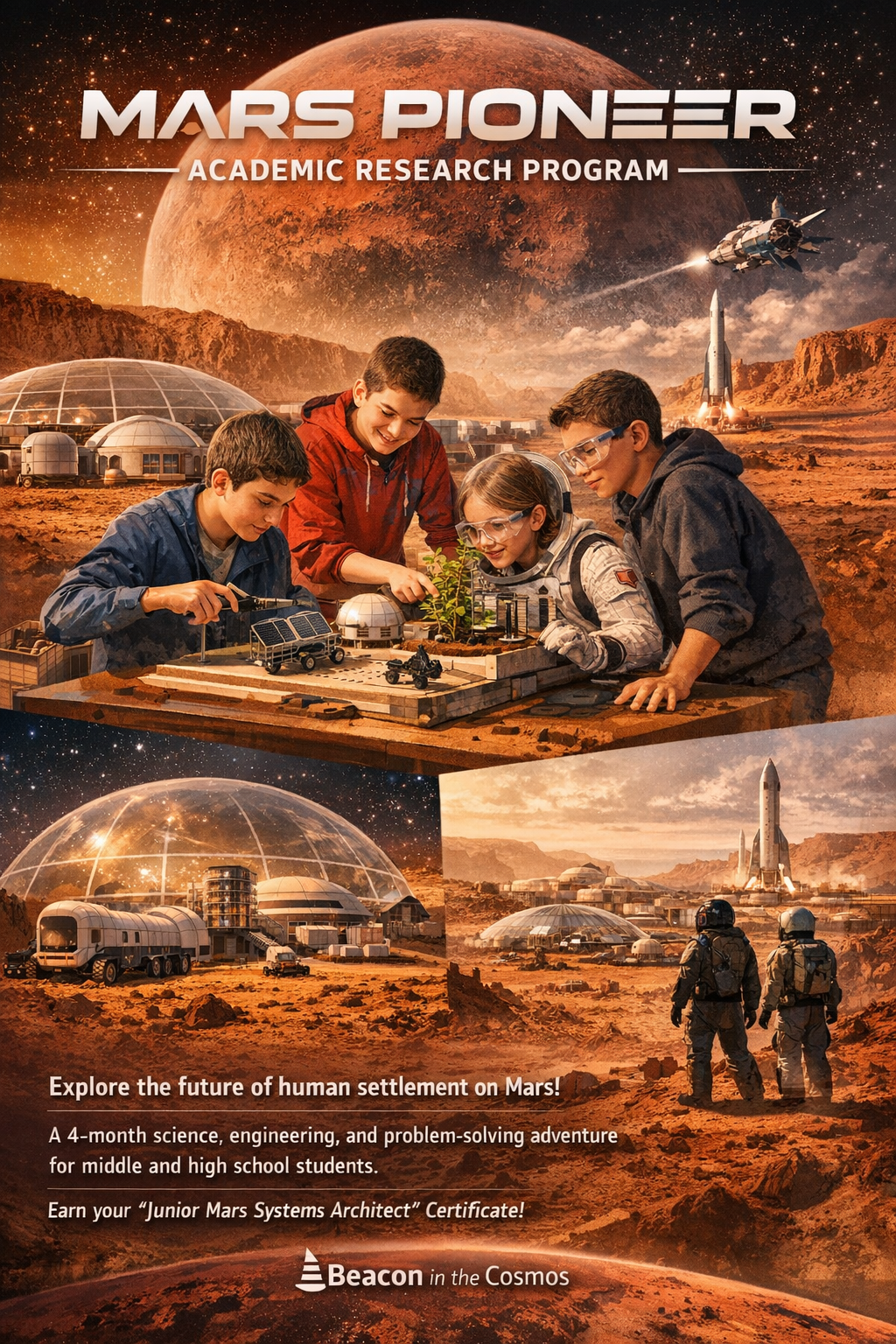 Junior Mars Explorers Program (Grade 7~10)