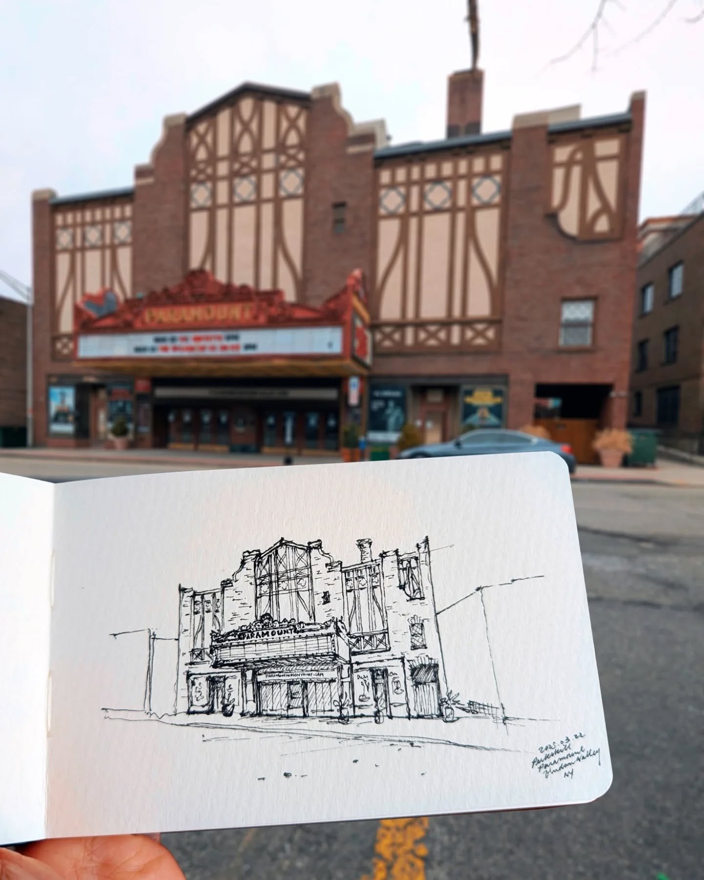 Are there really 2,000 bulbs around the marquee? I didn't count, but they twinkle like they have since 1930. Even on a quiet, overcast Sunday afternoon, when the street is still and the coffee shops are sleepy, the marquee is prepping for something g