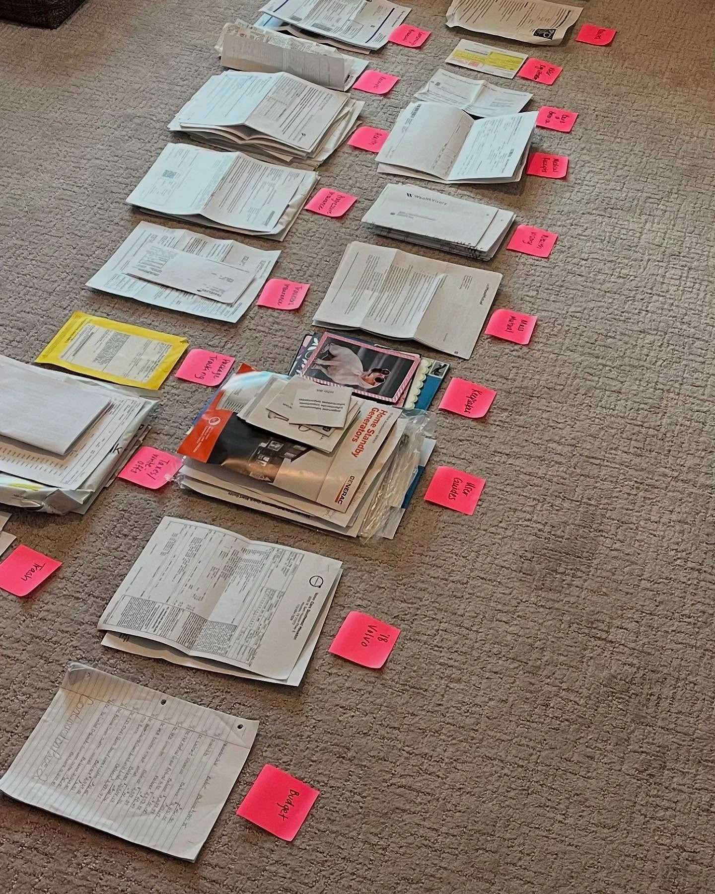 Paperwork&hellip; my least favorite category to tackle 🙃 but definitely one of the most important!⁣
⁣
The trick? Just like with everything else, the easiest way to organize paperwork is by breaking it into categories (in this case, file titles). Onc