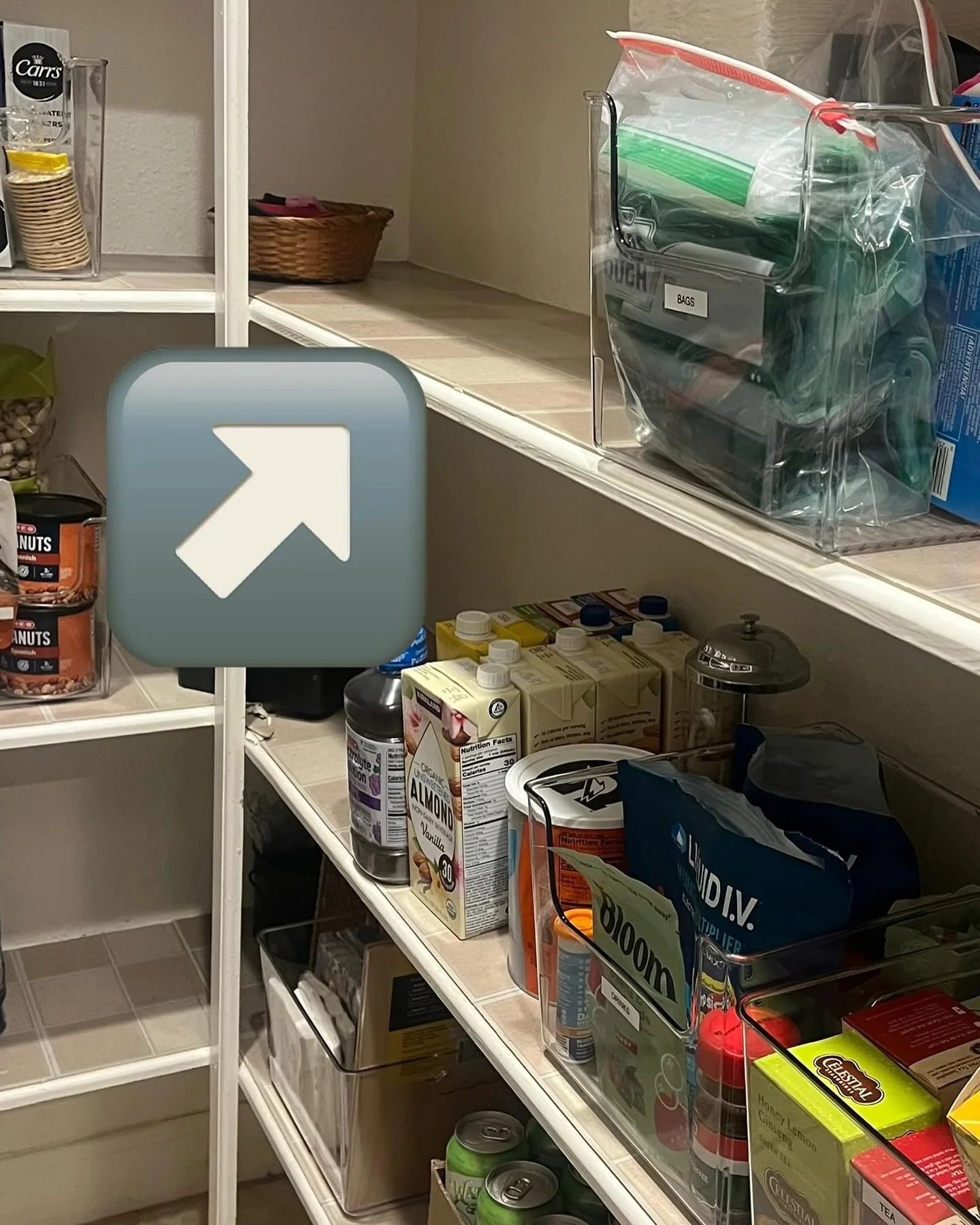 ⁣
Wait, did you forget to fill that space? 
Nope, we saved it! 🙌⁣
⁣
The homeowners were out of paper towels that day, but we planned ahead so everything still fits perfectly when they restock.⁣
⁣
That&rsquo;s the secret to sustainable organization &