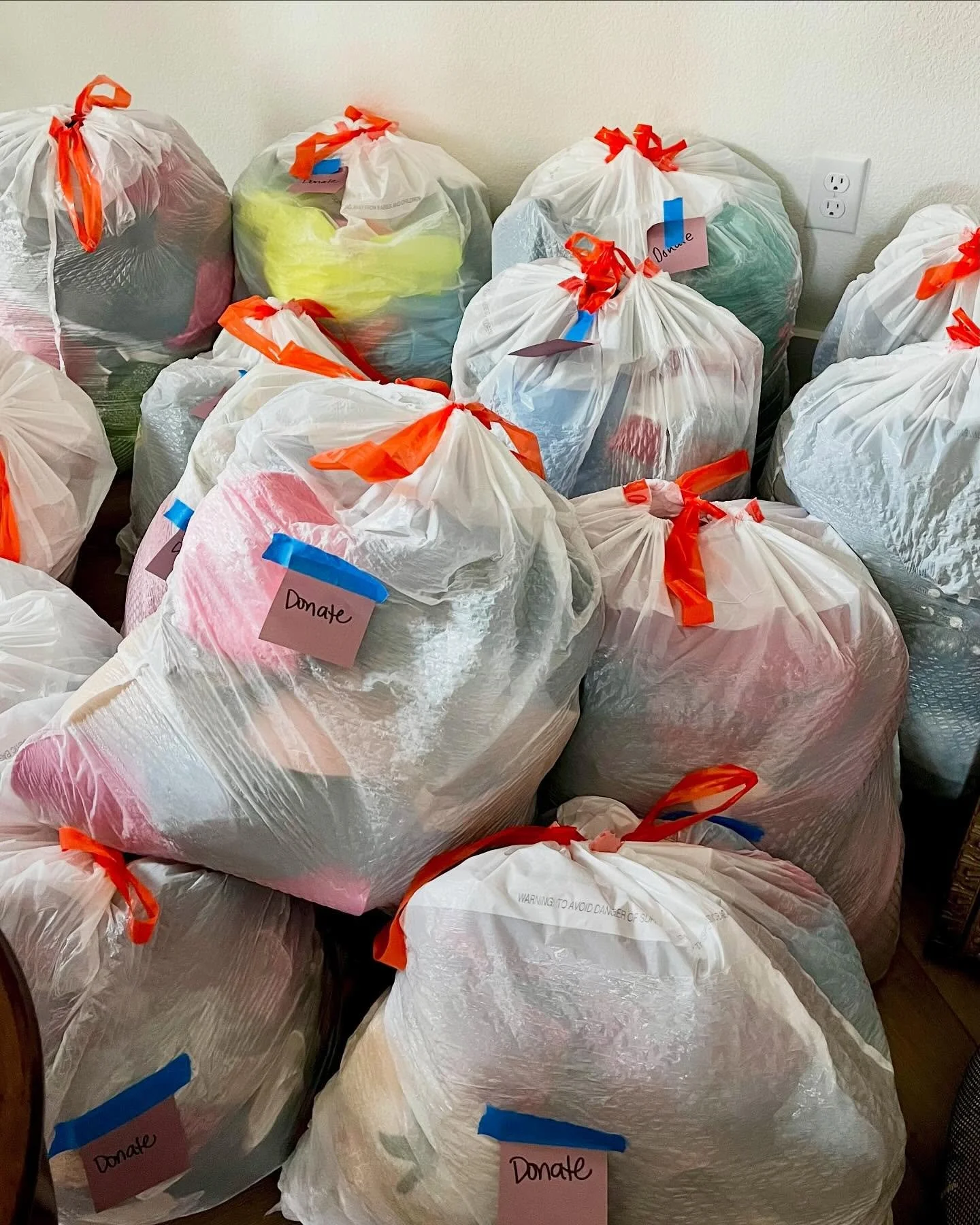 Every item in these bags once served a purpose now they&rsquo;ll serve a new one.⁣
⁣
Whether it didn&rsquo;t quite fit right, had a small flaw, was replaced, or just wasn&rsquo;t being worn, letting go created space AND helped support wounded soldier